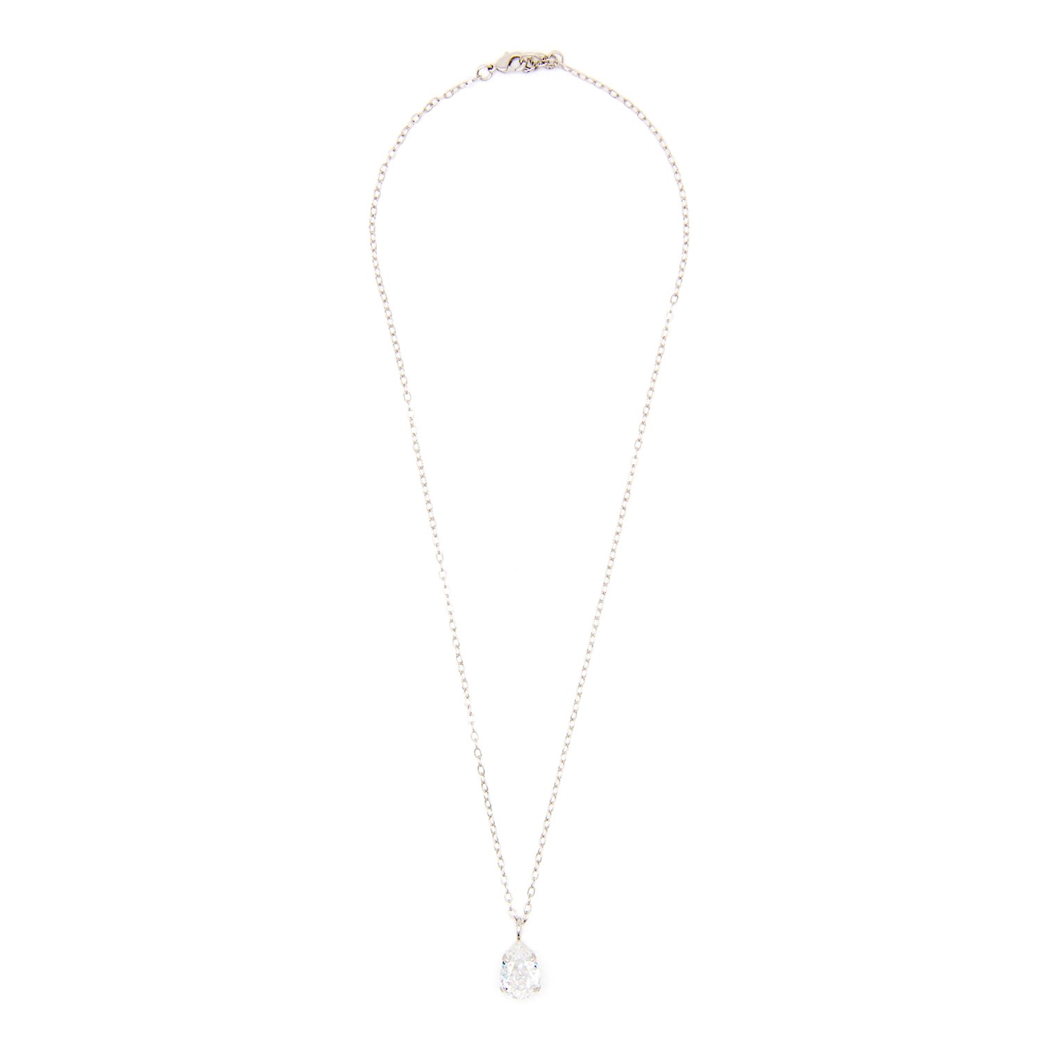 Women’s Drop Necklace In White Patina Rosaspina Firenze