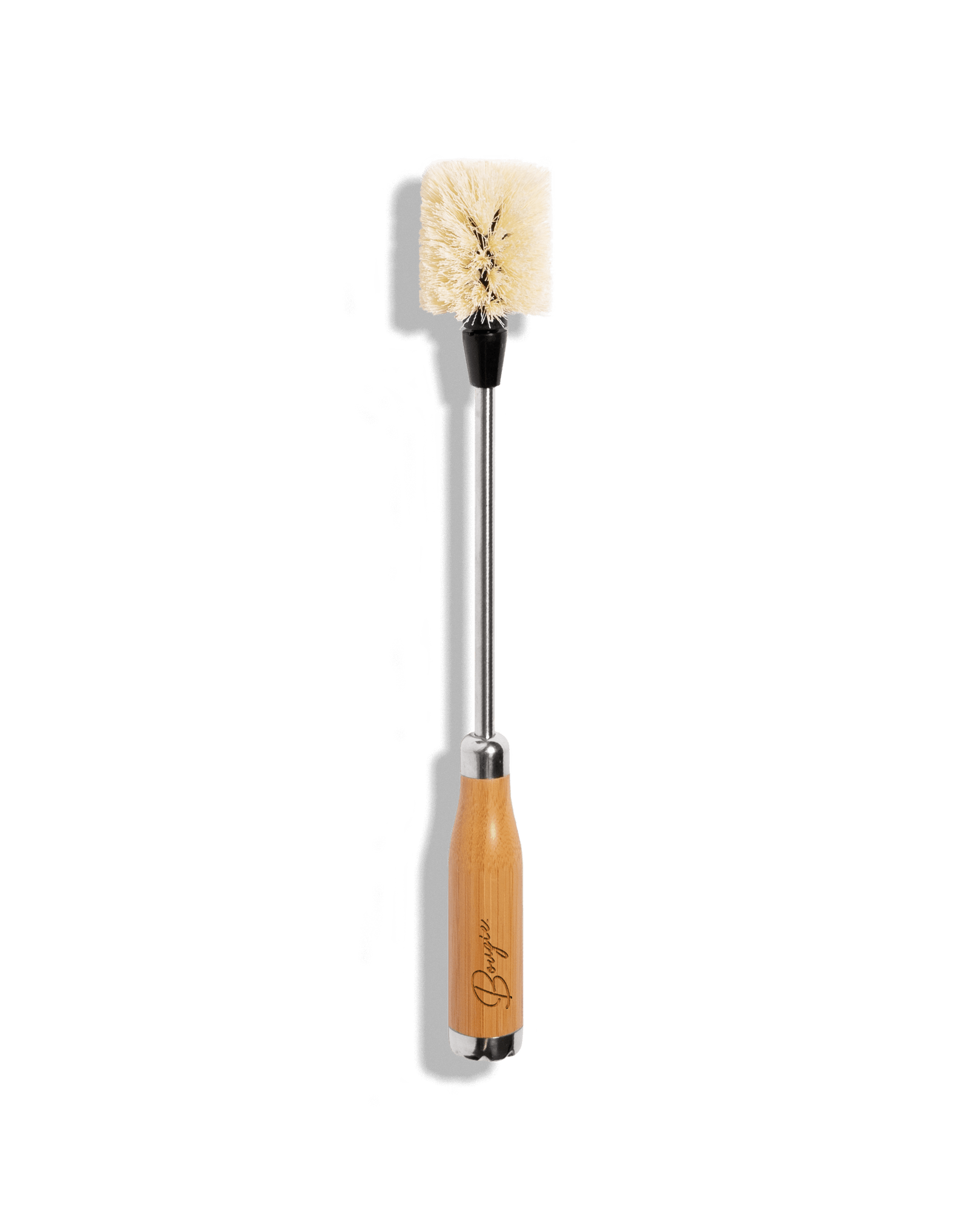 My Bougie Bottle Brown Bamboo Cleaning Bottle Brush In Brown