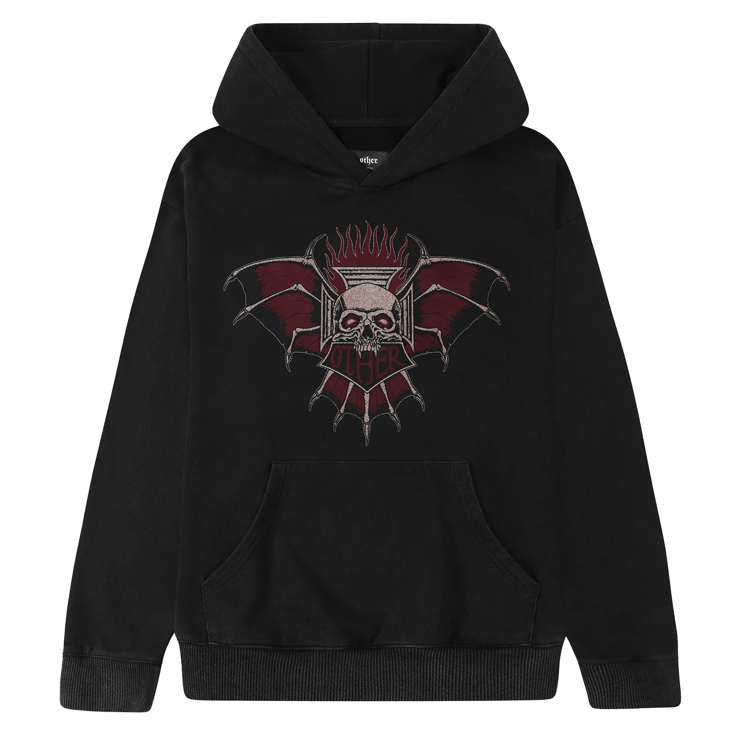 Black Death Skull - Zeppelin Hoodie Extra Small OTHER UK