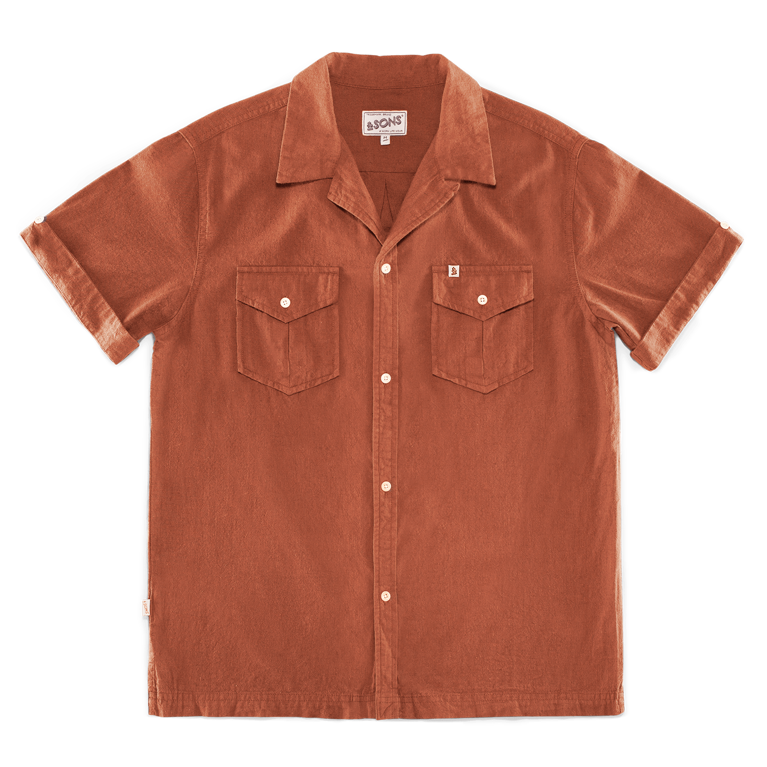 &sons Trading Co Men's Red Coast Shirt Auburn