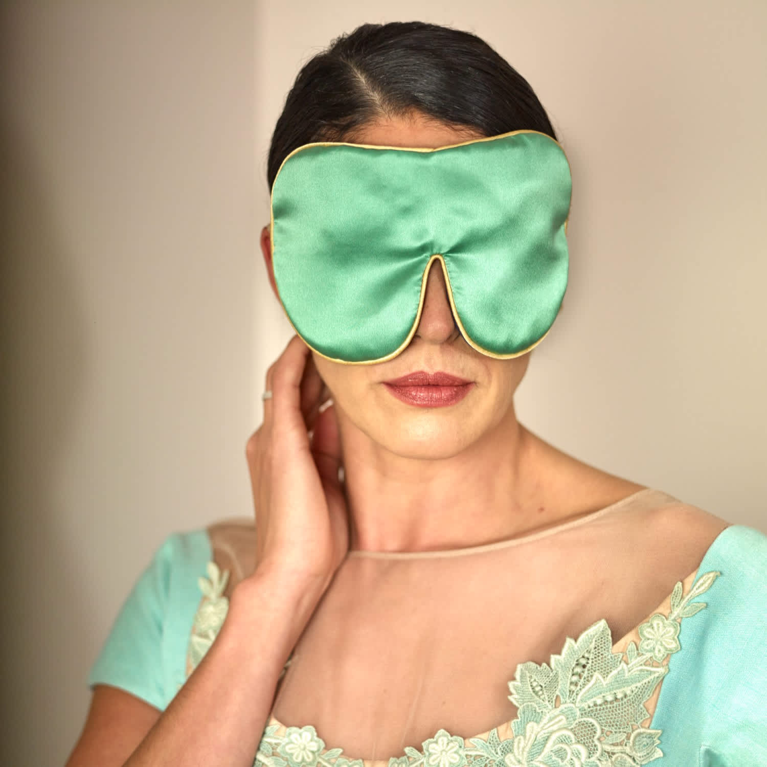 holistic silk lavender eye mask