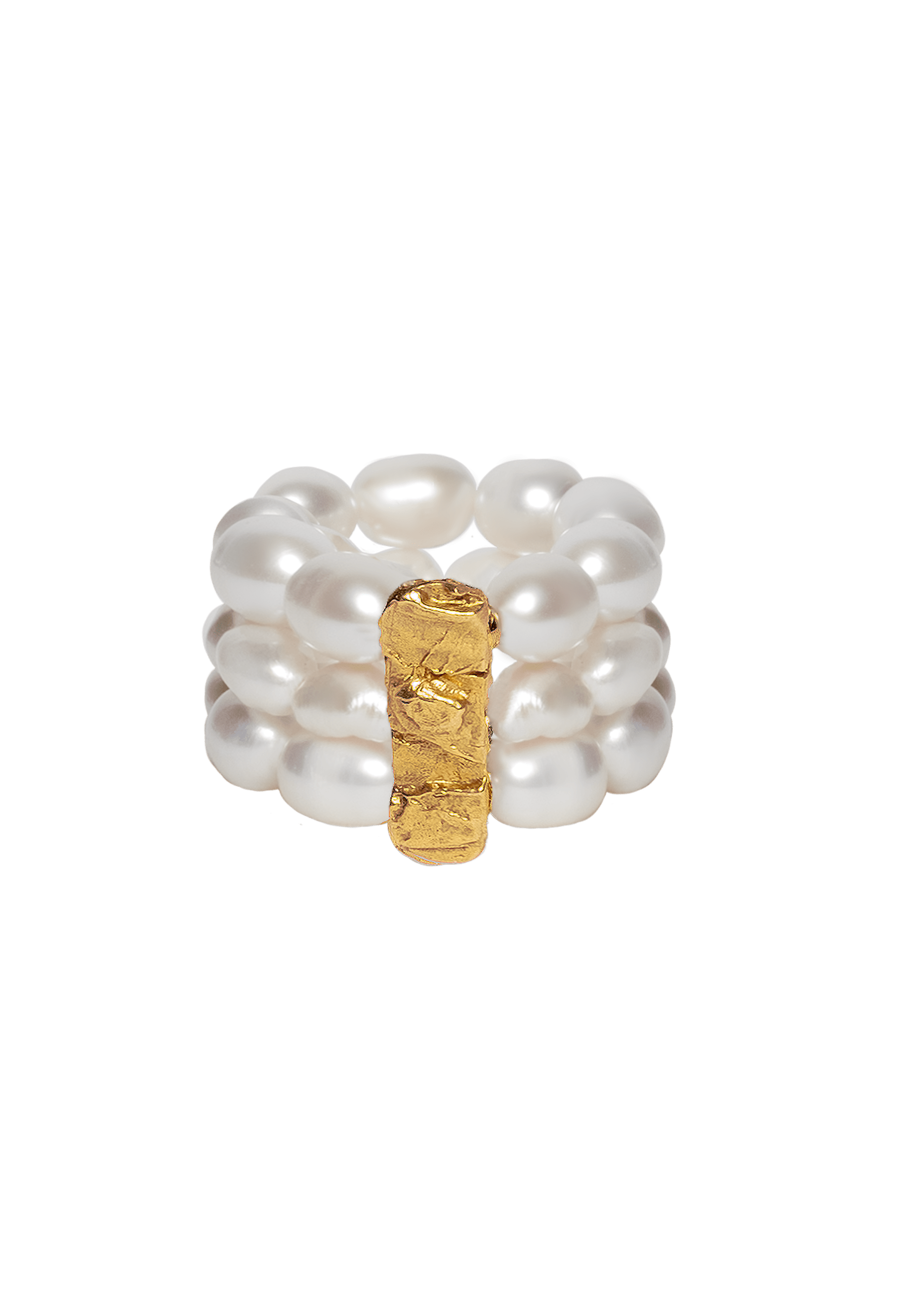 Lavani Jewels Women's White Hikari Pearl Ring In White