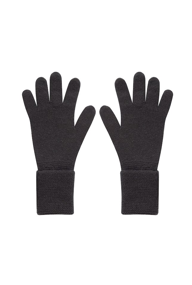 Justlove Women's Cashmere Gloves Unique Dark Grey In Grey
