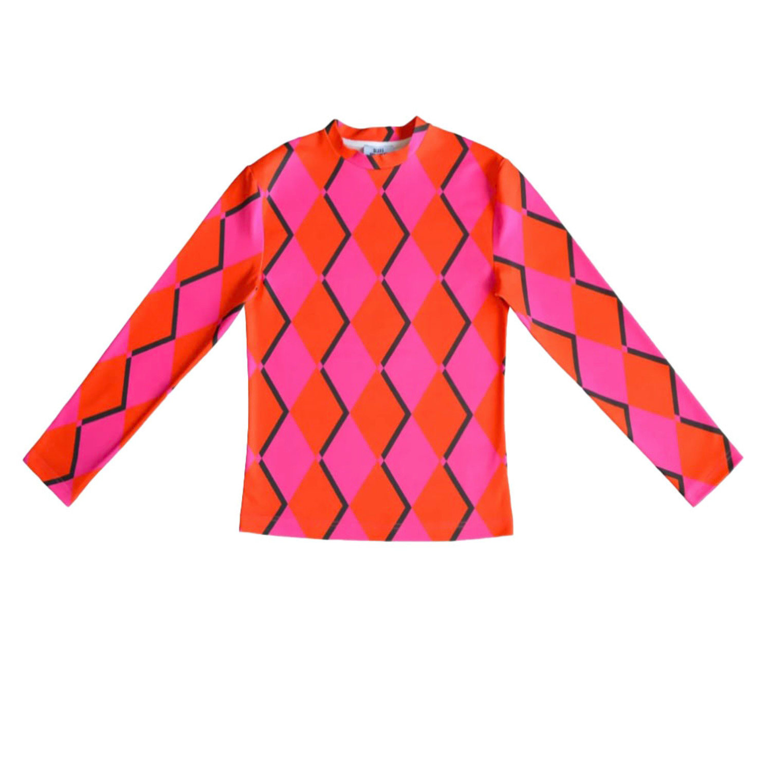 Serife Philomène Women's Red / Black / Pink The Ada Second Skin Top