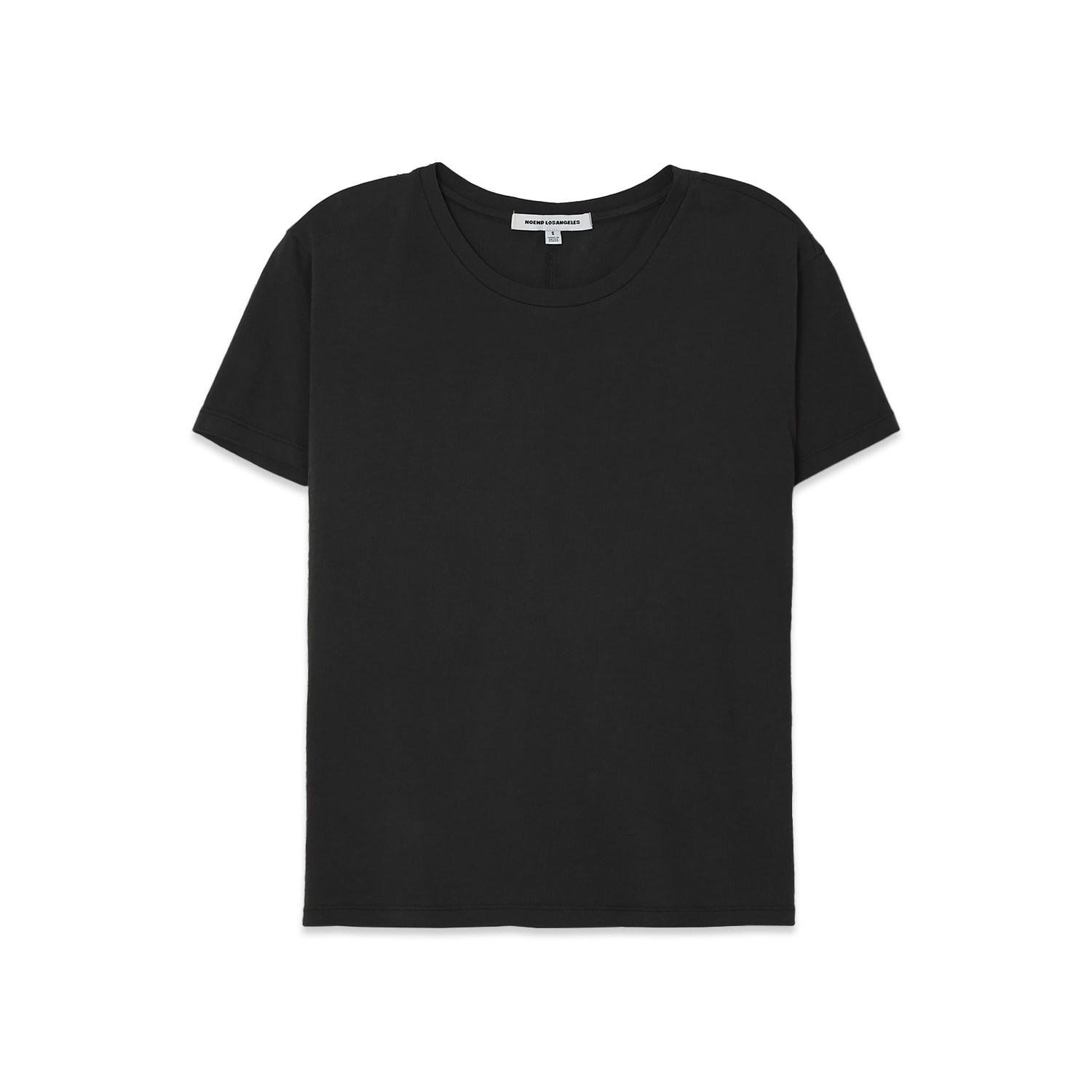 Noend Denim Women's Supima Cotton Crew Neck Tee In Black
