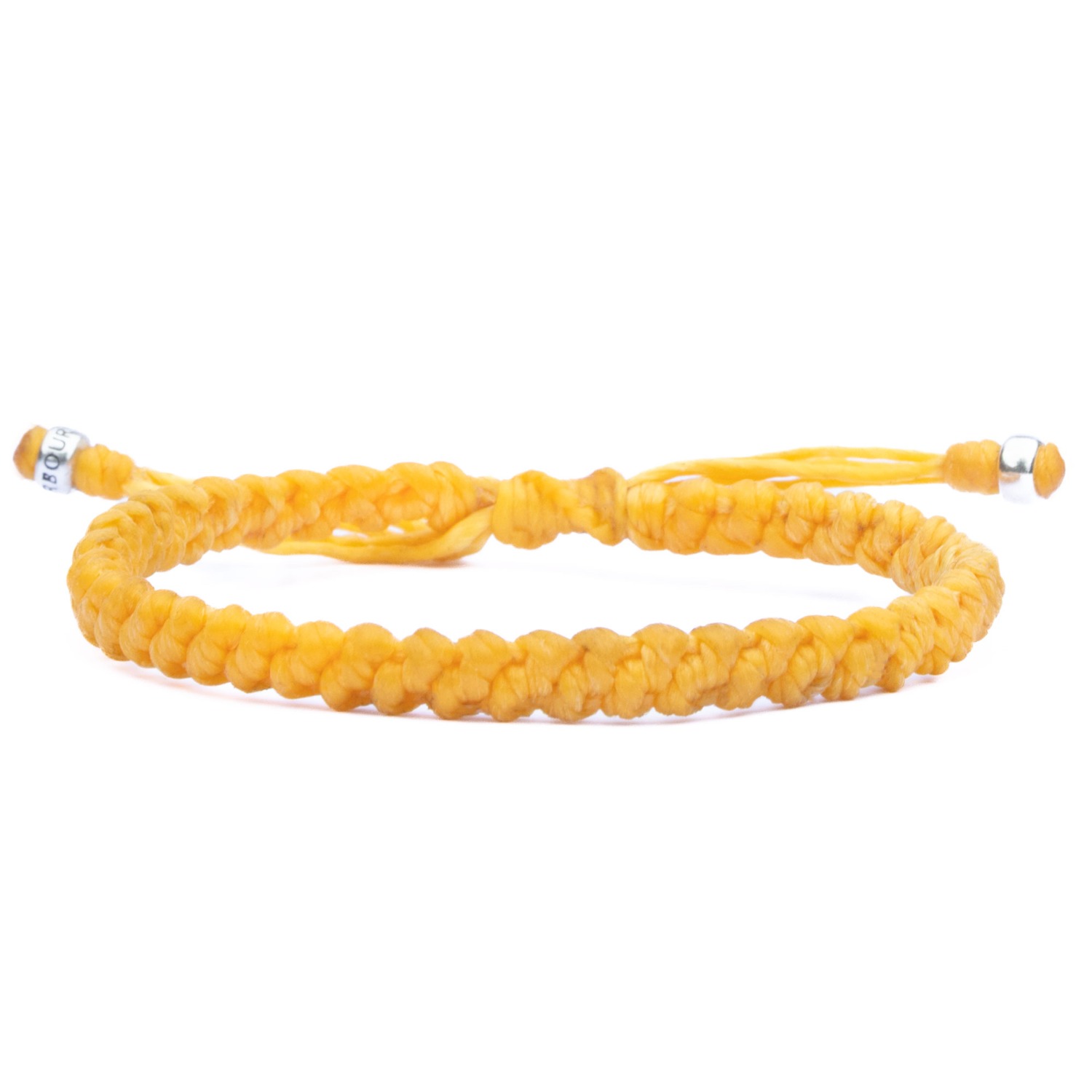 Harbour Uk Bracelets Men's Yellow / Orange Bold Yellow Rope Bracelet -  Handmade In Britain - Reef