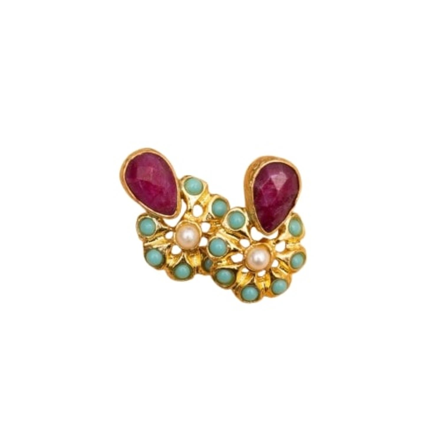 Roz Women's Gold Asya Earrings
