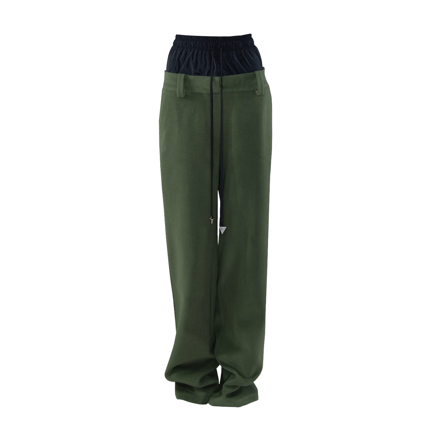 Vestiaire D'un Oiseau Libre Women's Green Hybrid Trousers In Green