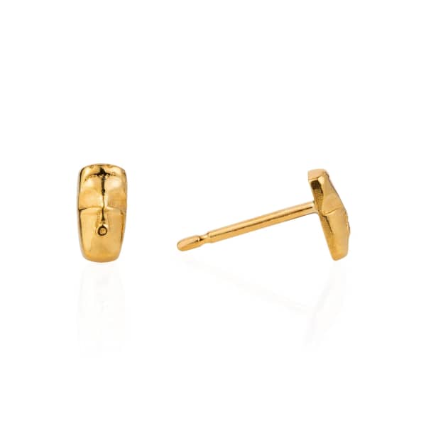 GUCCI WOMEN'S TINY VOODOO DAMBALLAH EARRINGS – GOLD