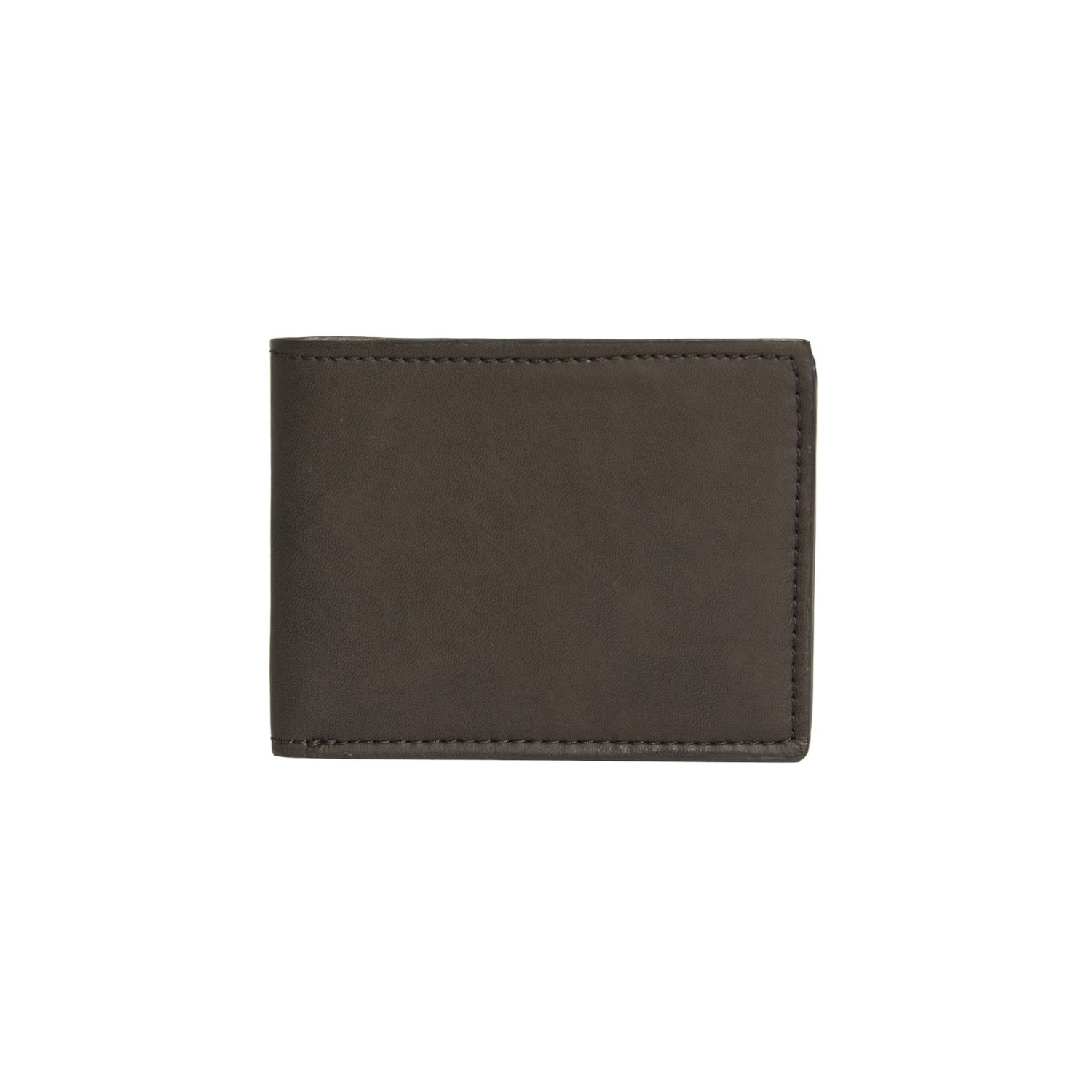 Allegorie Men's Grey Pineapple Leaves Leather Bifold Wallet In Brown