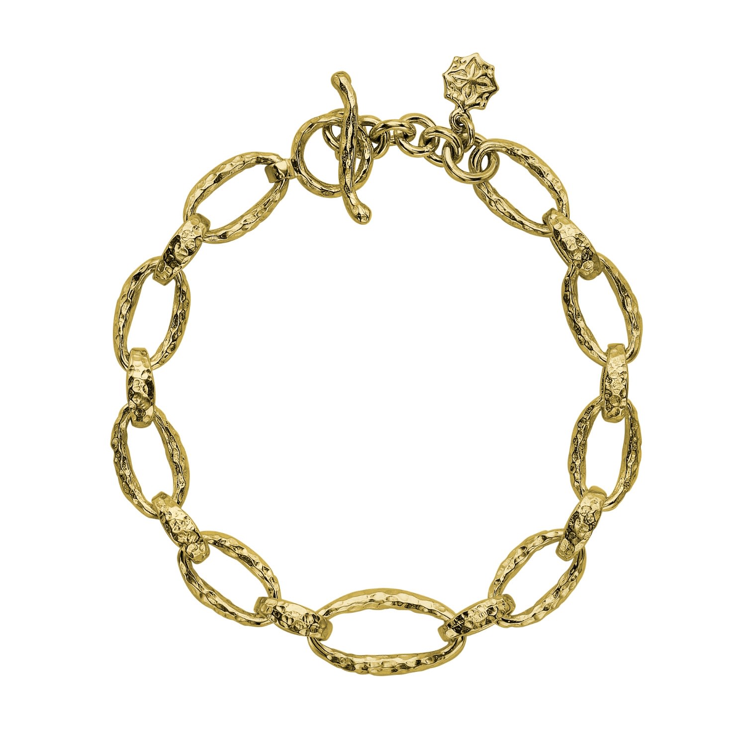 Women’s Gold Oval Link Nomad Bracelet In Vermeil Dower & Hall