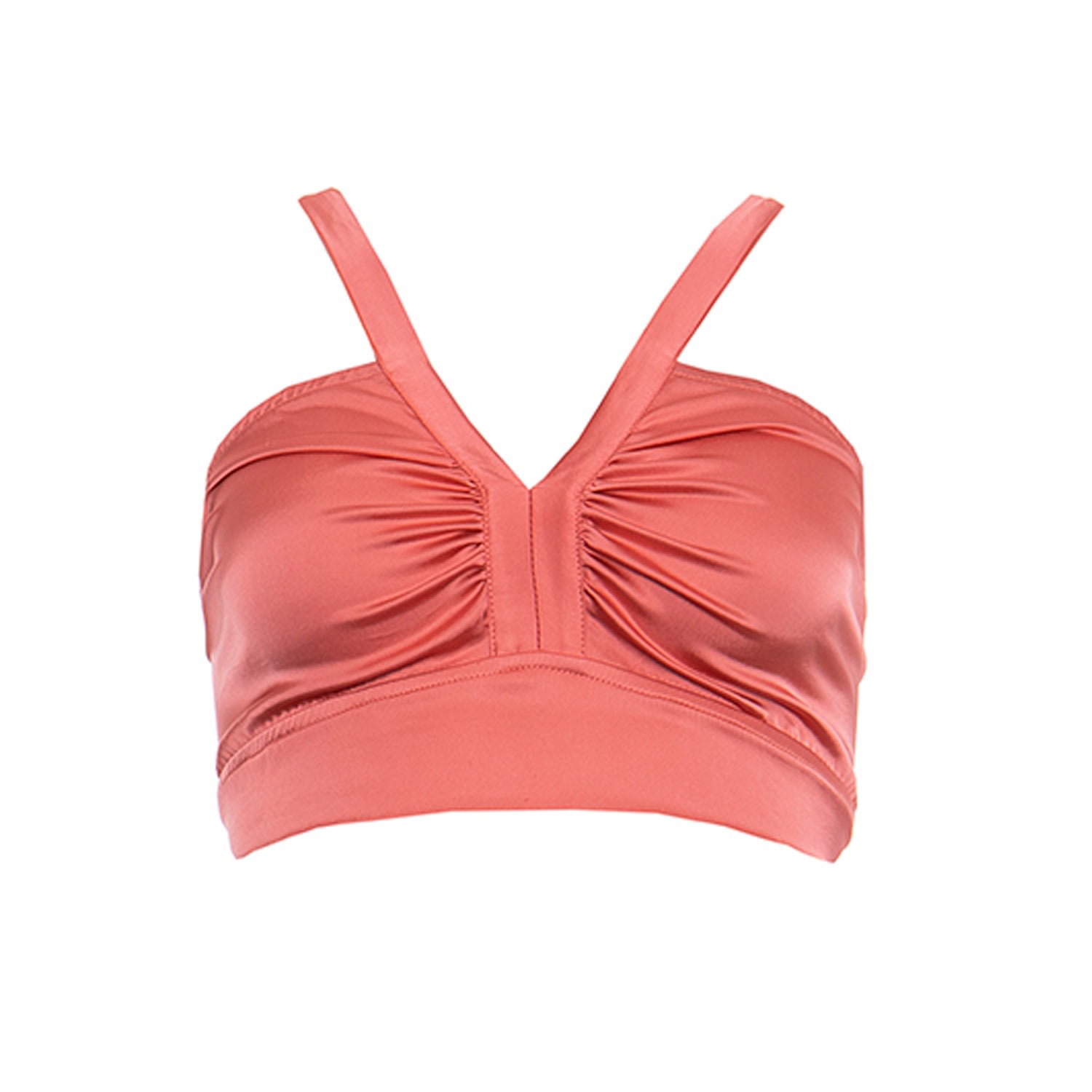 Roses Are Red Women's Yellow / Orange Keira Top In Coral In Yellow/orange