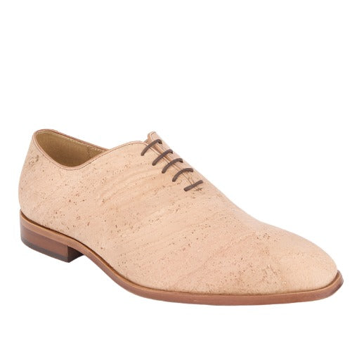 Ocelot Market Neutrals / Brown Men's Natural Cork Smooth Oxford In Brown