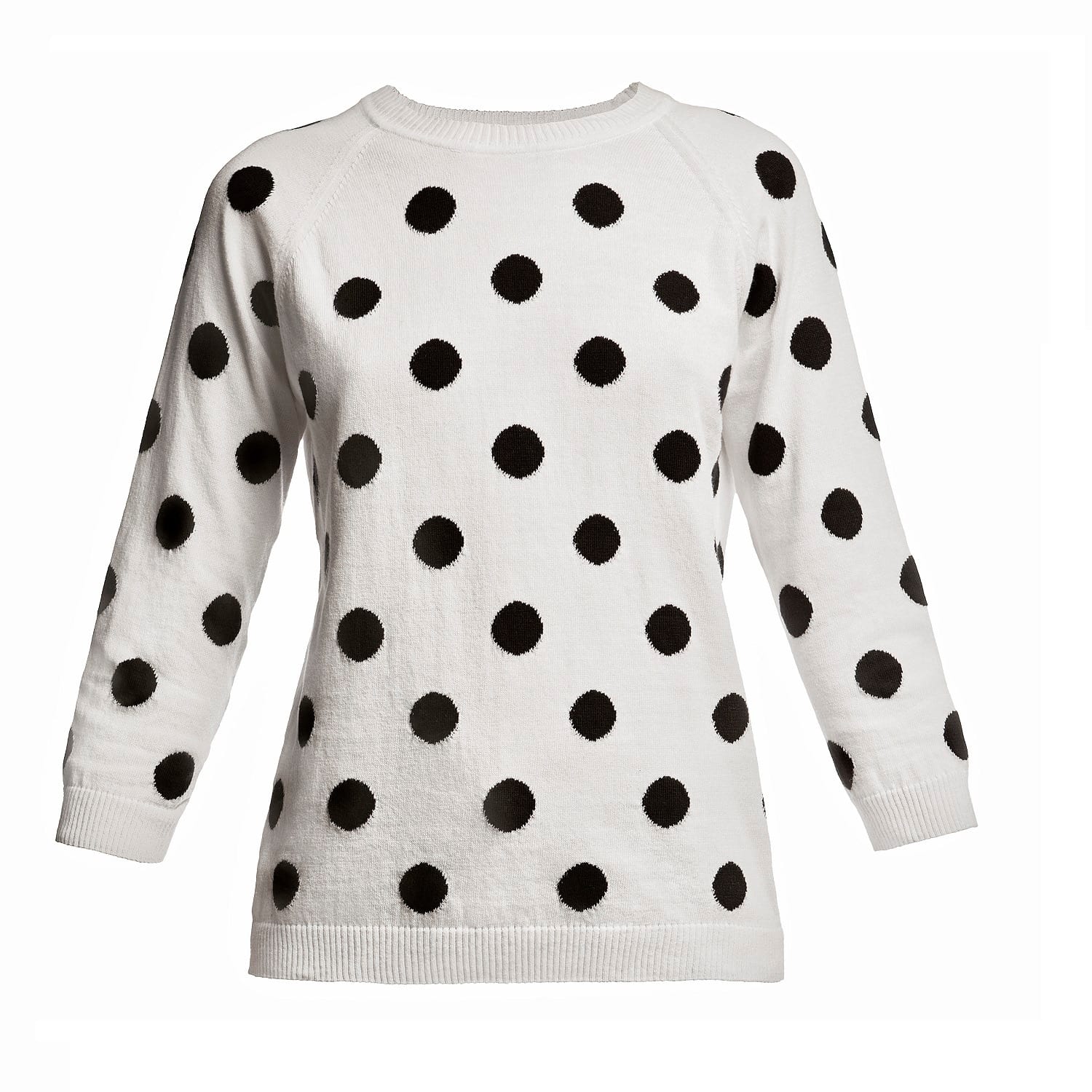 Charlotte Polka Dot Jumper Rumour London Wolf Badger