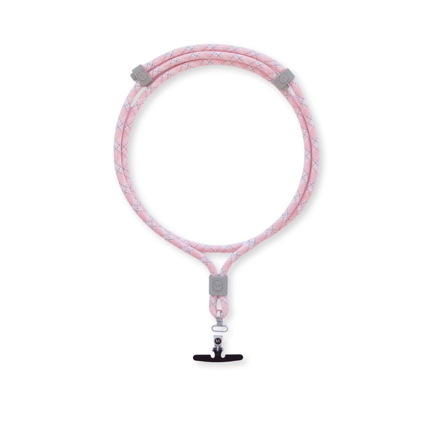 M.craftsman Yoggle Click Crossbody Phone Strap - The Rose - Ballet Pink In Pink