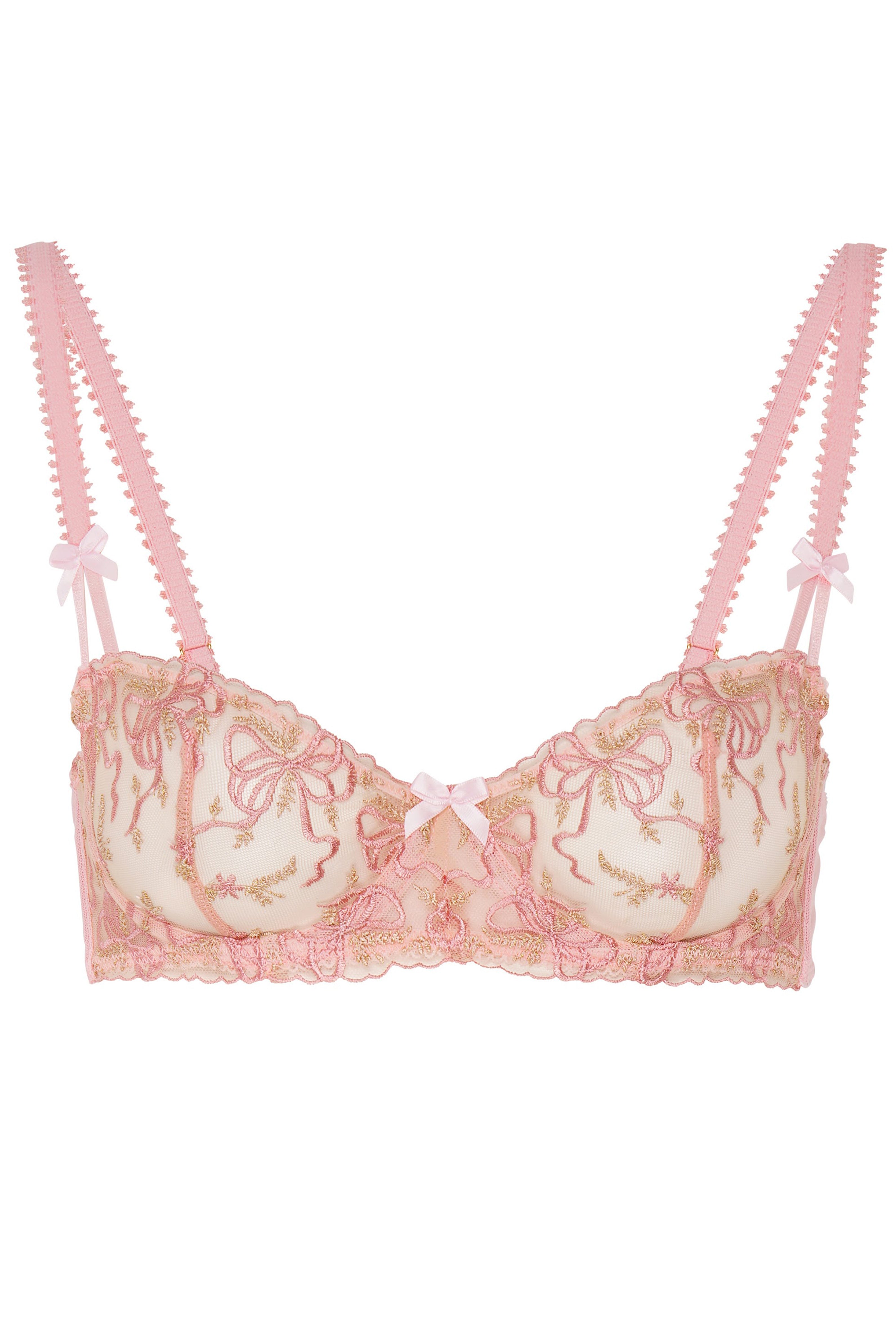 Wild Lovers London Women's Pink / Purple Martina Bra In Pink/purple