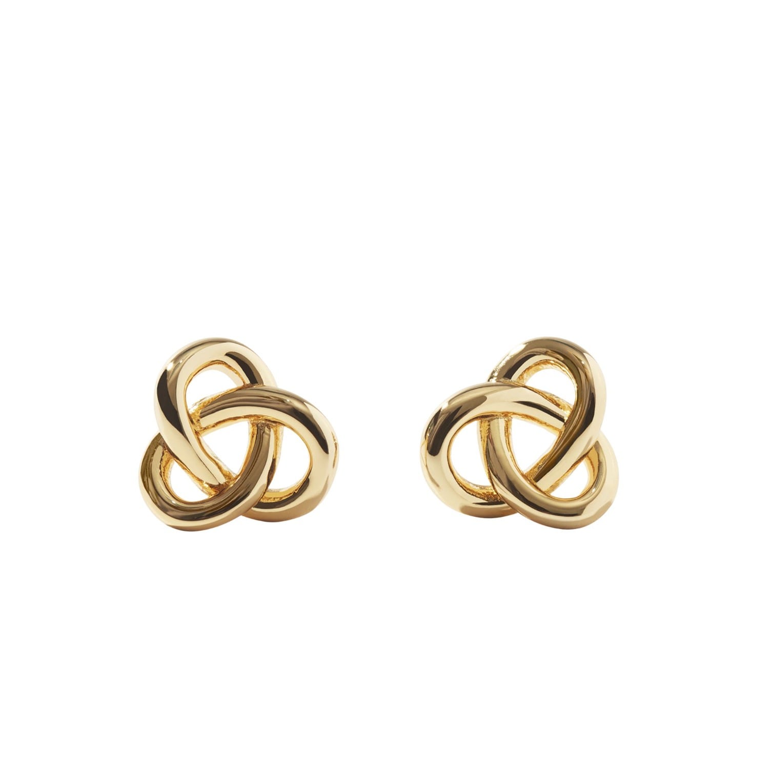 Muru Women's Green Amara Studs Gold In Green