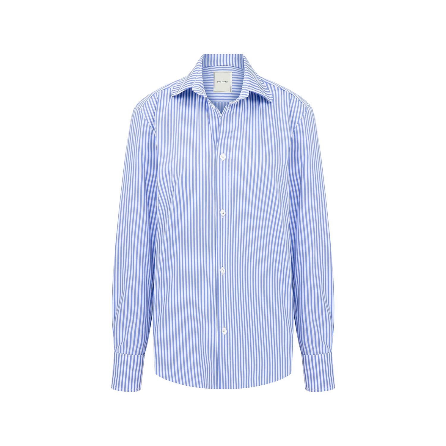 Guaj London Women's Blue / White Mylene Shirt In Blue/white