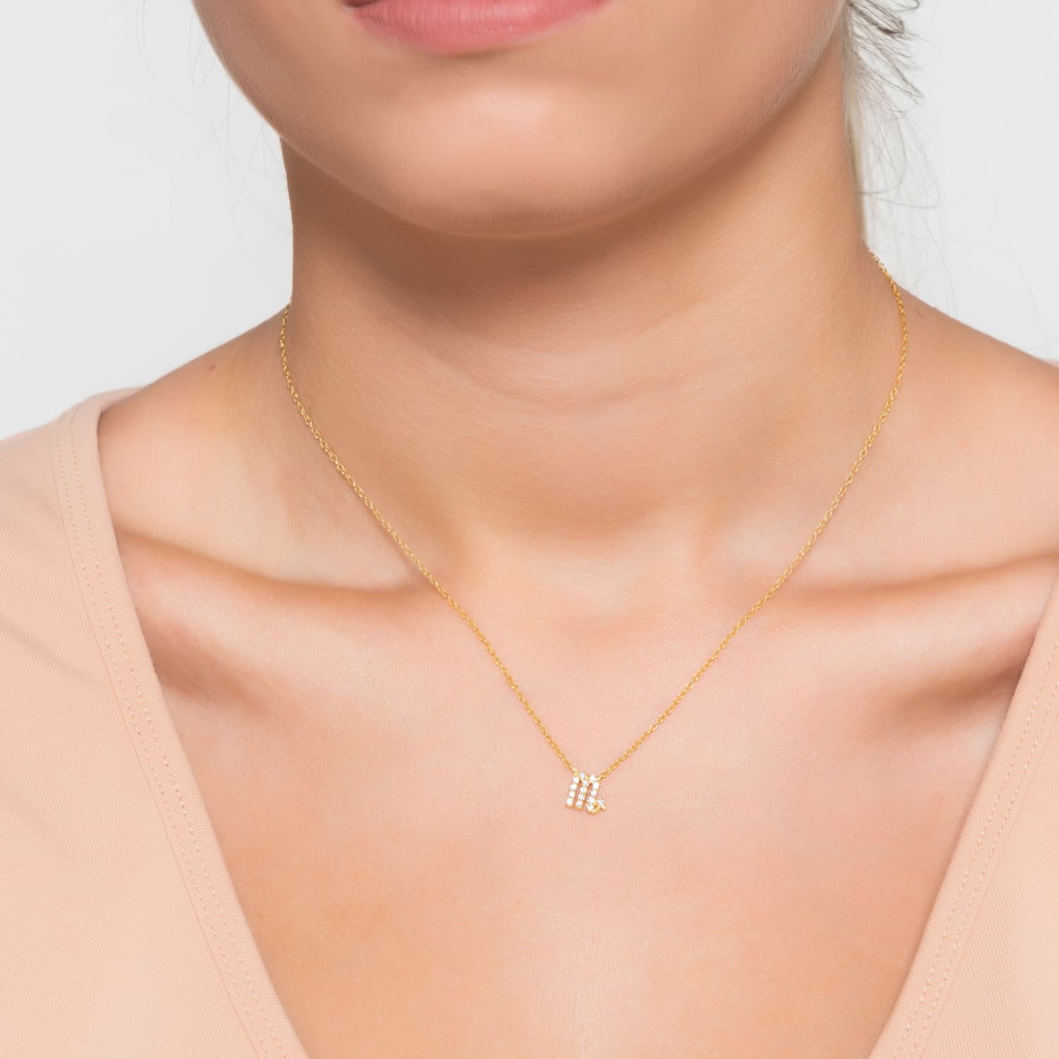Scorpio diamond best sale necklace