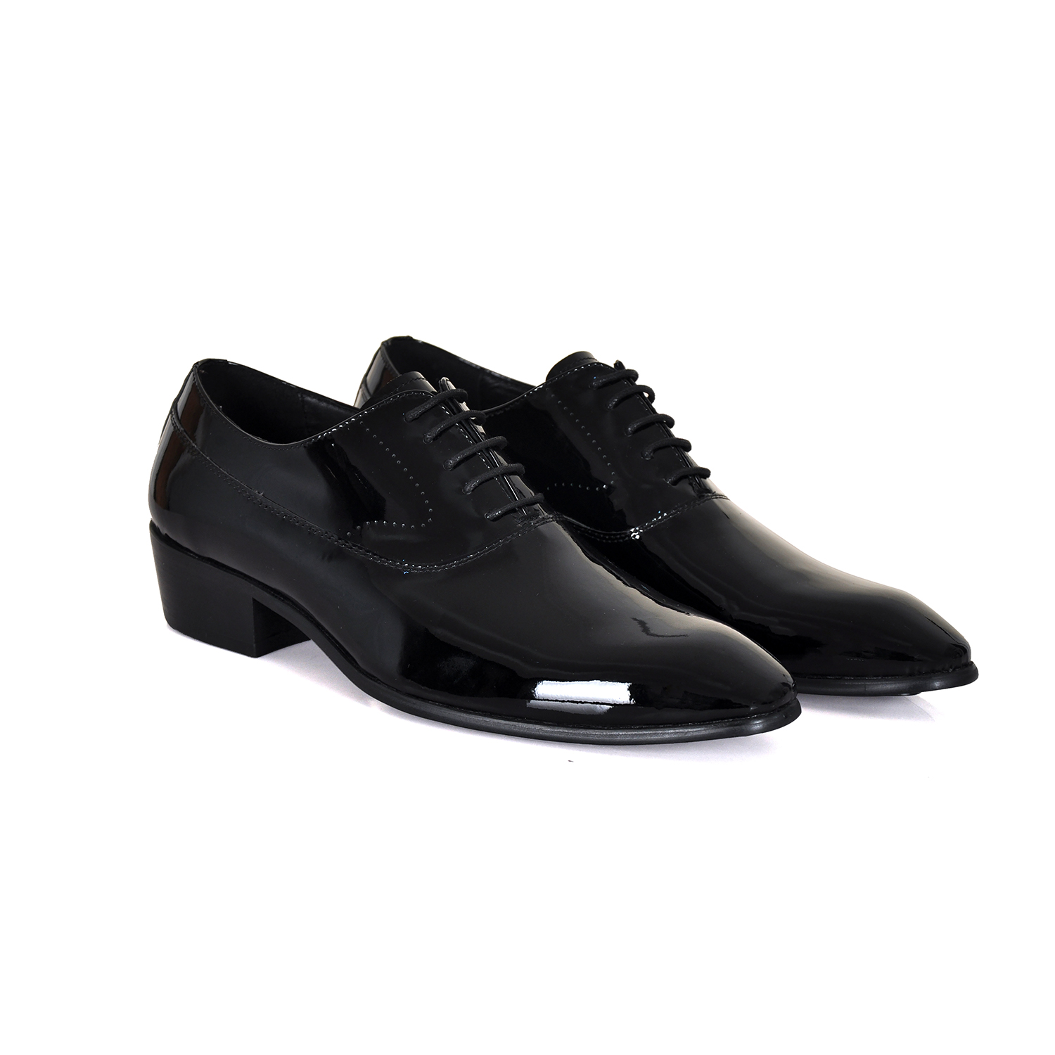 black patent leather dress Men's Frederick Shoe With Cuban Heel - | 12 Uk Machine washable subcategory2:Shorts Little Black Dress Fragrance Size:90cm
