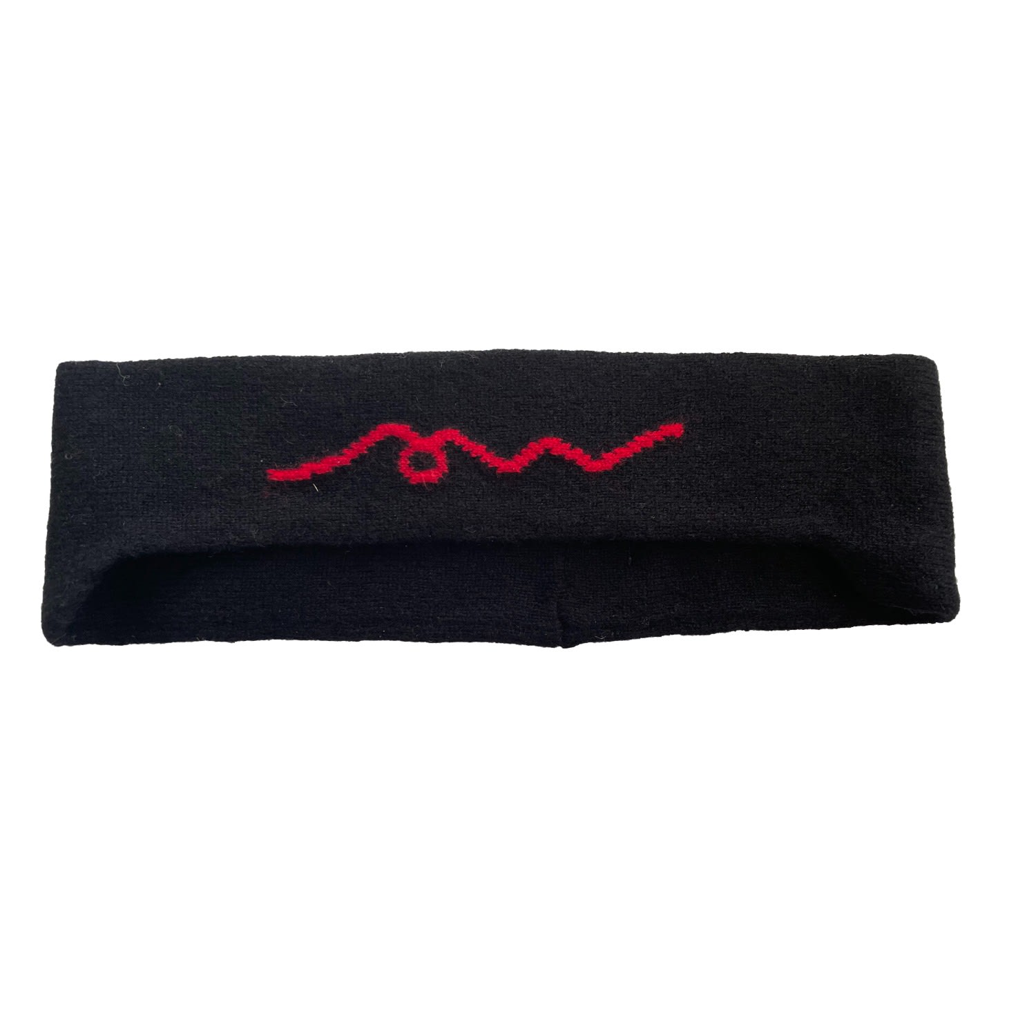 Women’s Ethical Cashmere Headband Black Kokoro Organics