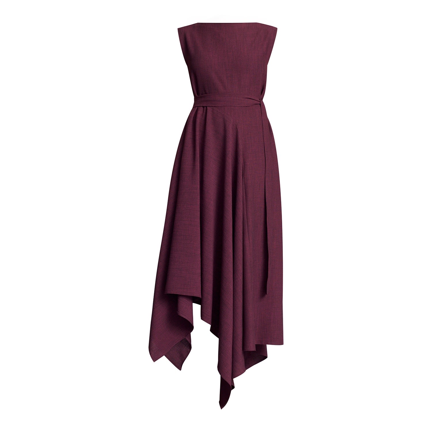 Women’s Pink / Purple Tolson Plum Asymmetric Dress Small Meem Label