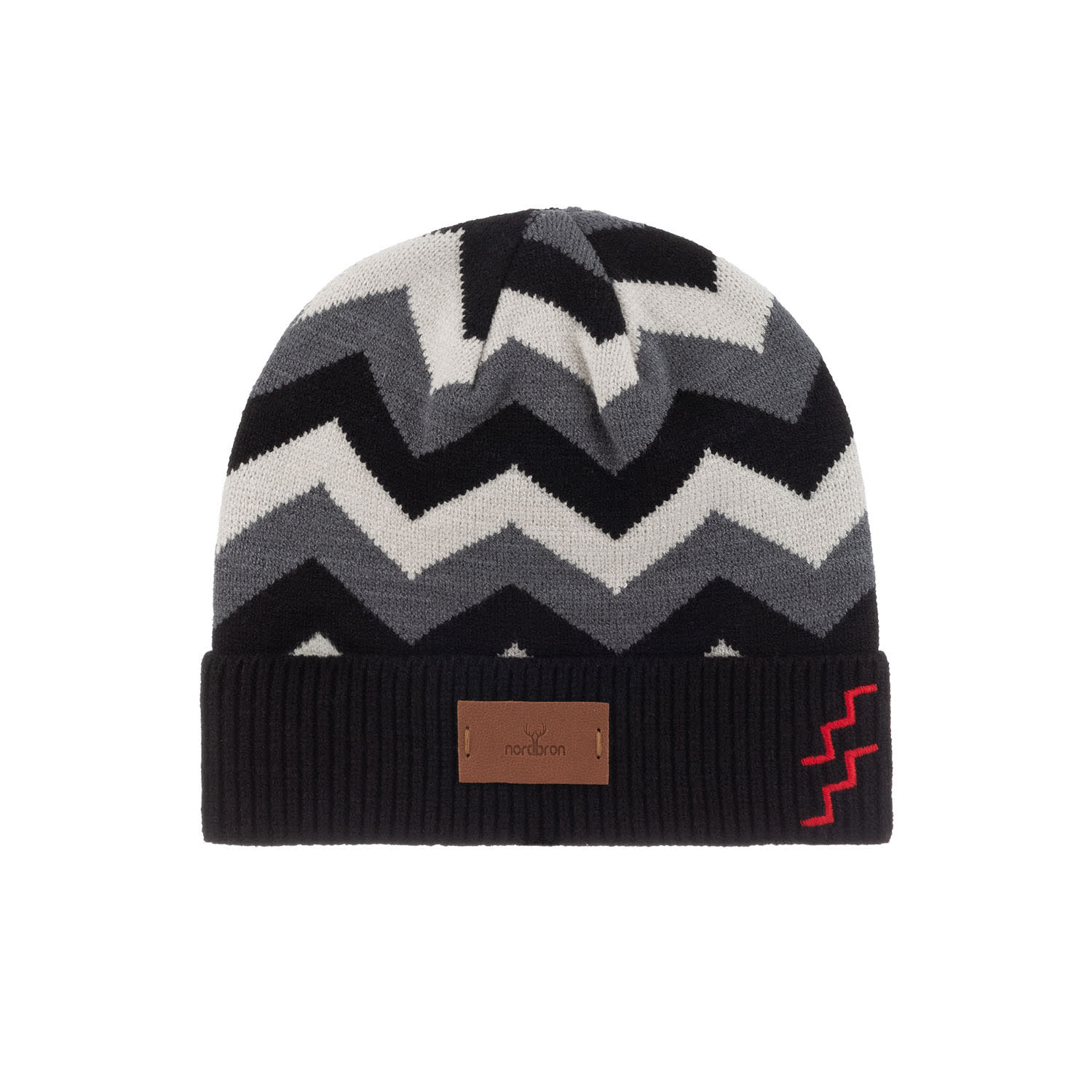 Nordbron Men's Grey Hilfit Light Gray Beanie