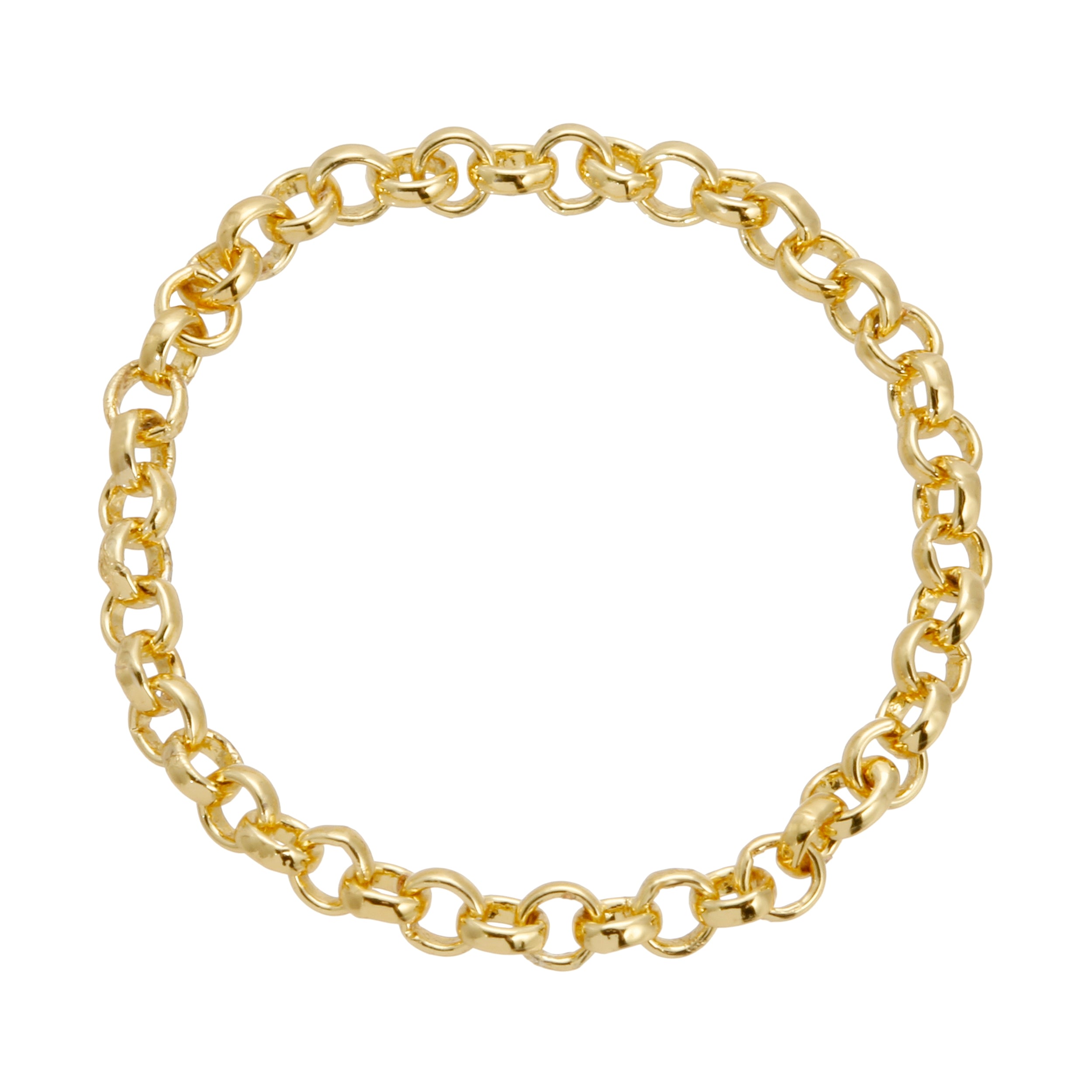 Women’s Gold Antonia Chain Ring Leeada Jewelry