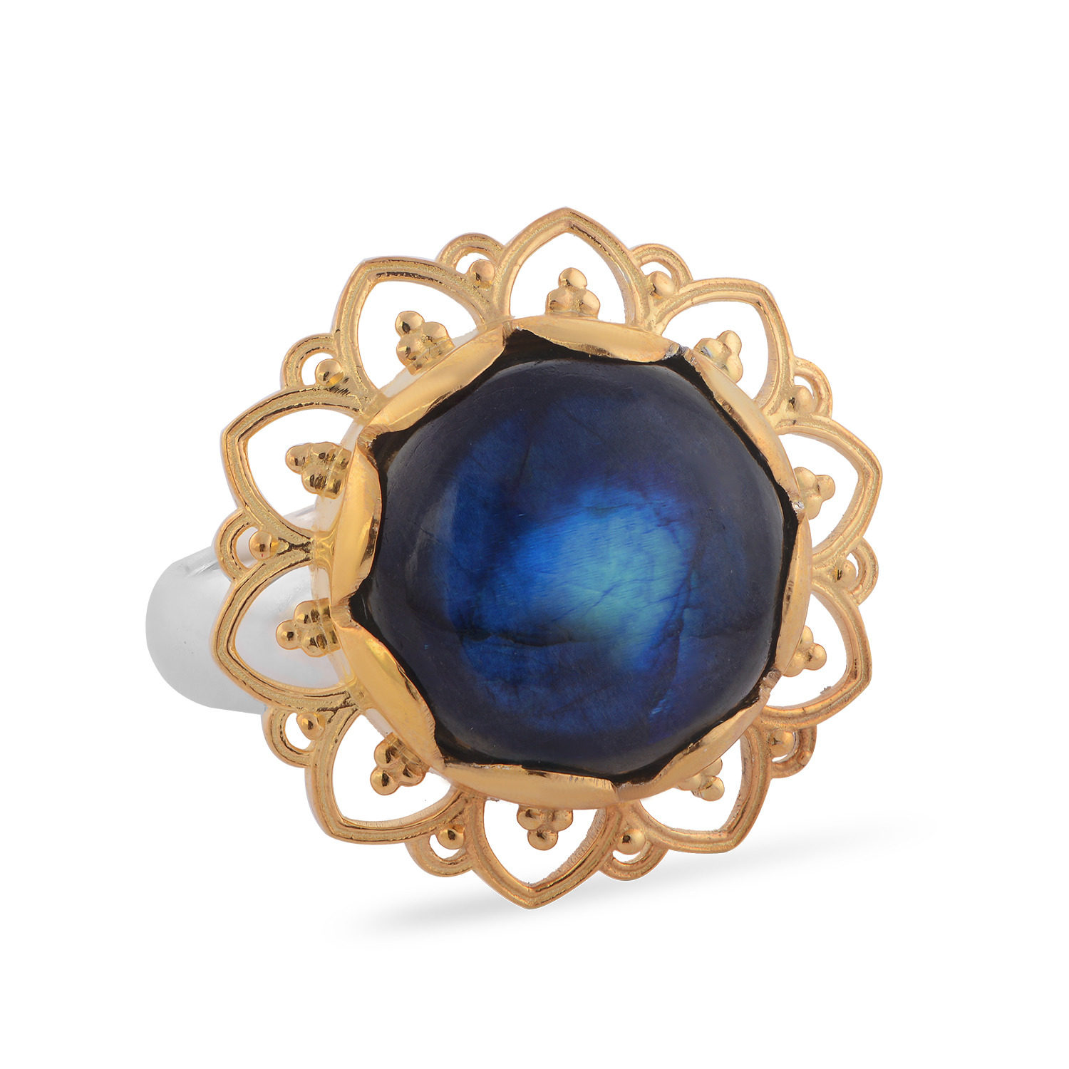 Women’s Grey Amli Labradorite Ring Emma Chapman Jewels