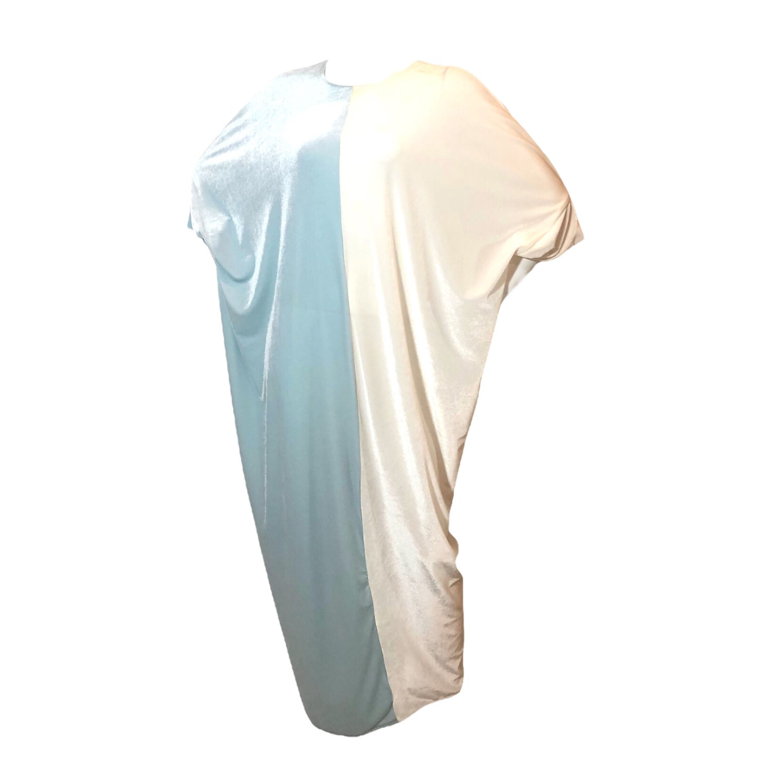 Julia Clancey Women's Blue Mama Mia  Sky White Kaftan & Turban Set
