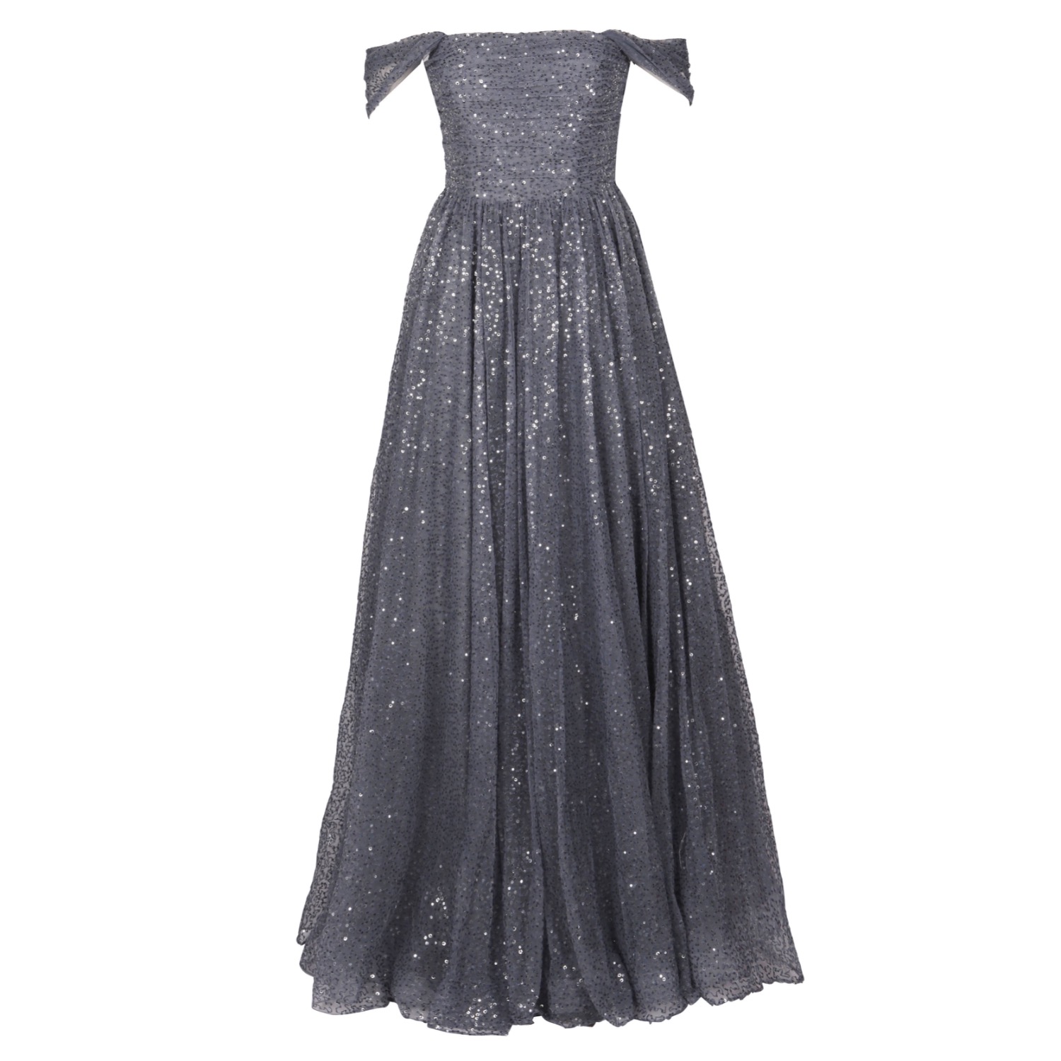 Gunmetal evening gowns online
