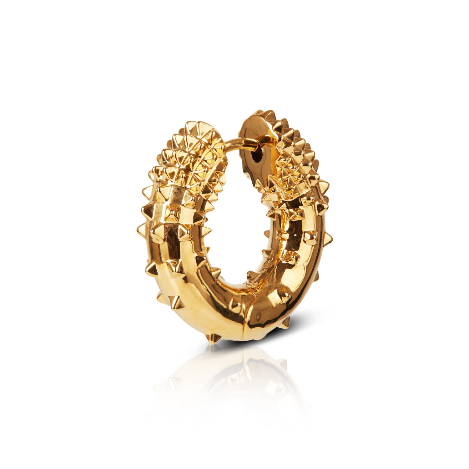 Women’s Chunky Hoops 5Mm - Gold Kasun