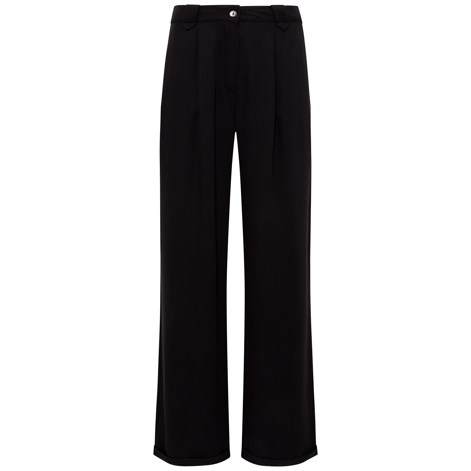 Women’s Wide Leg Pant Black Large Giyi