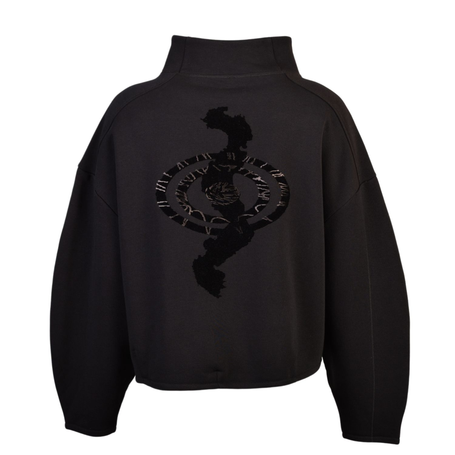 Joy-es Women's Black Eye Cardigan In Black