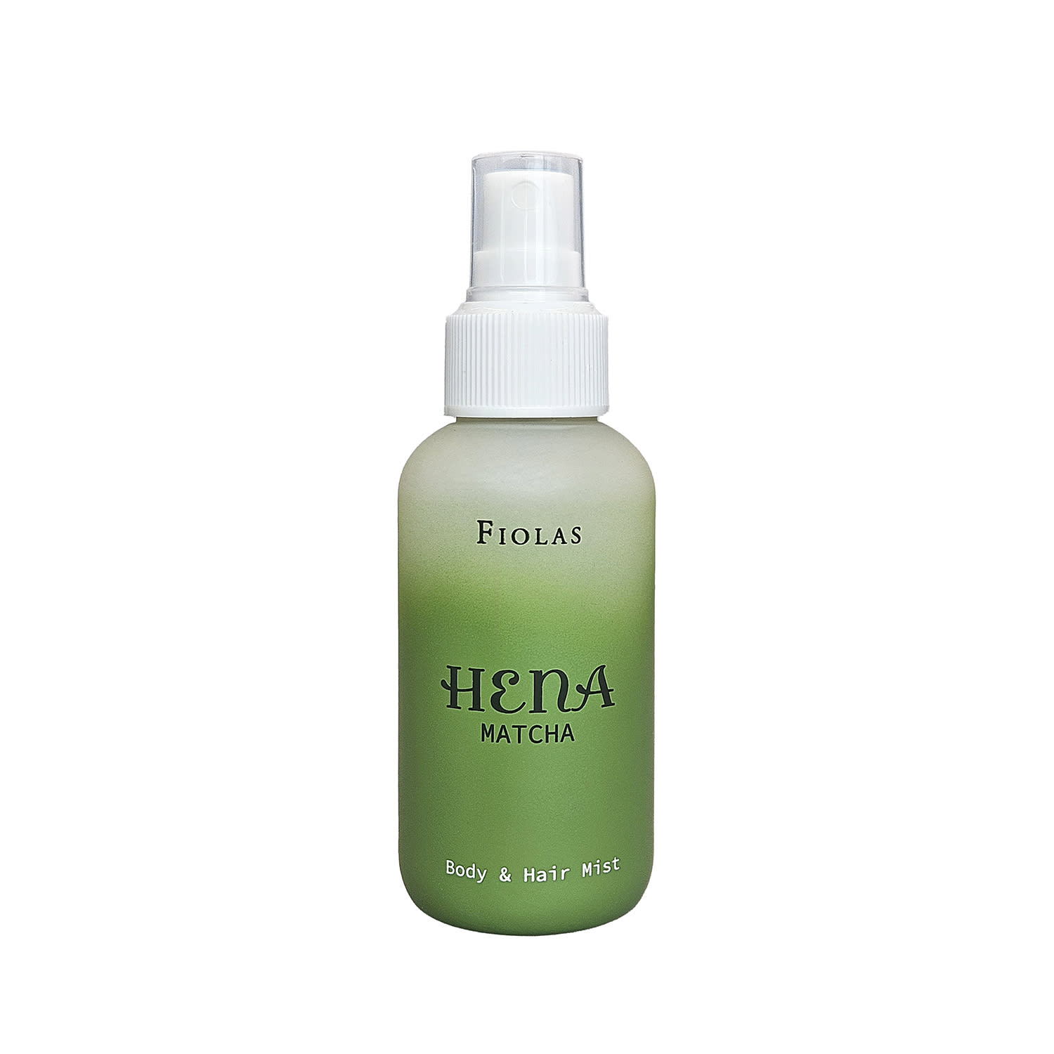 Fiolas Green Hena Matcha Body-hair Mist In Green
