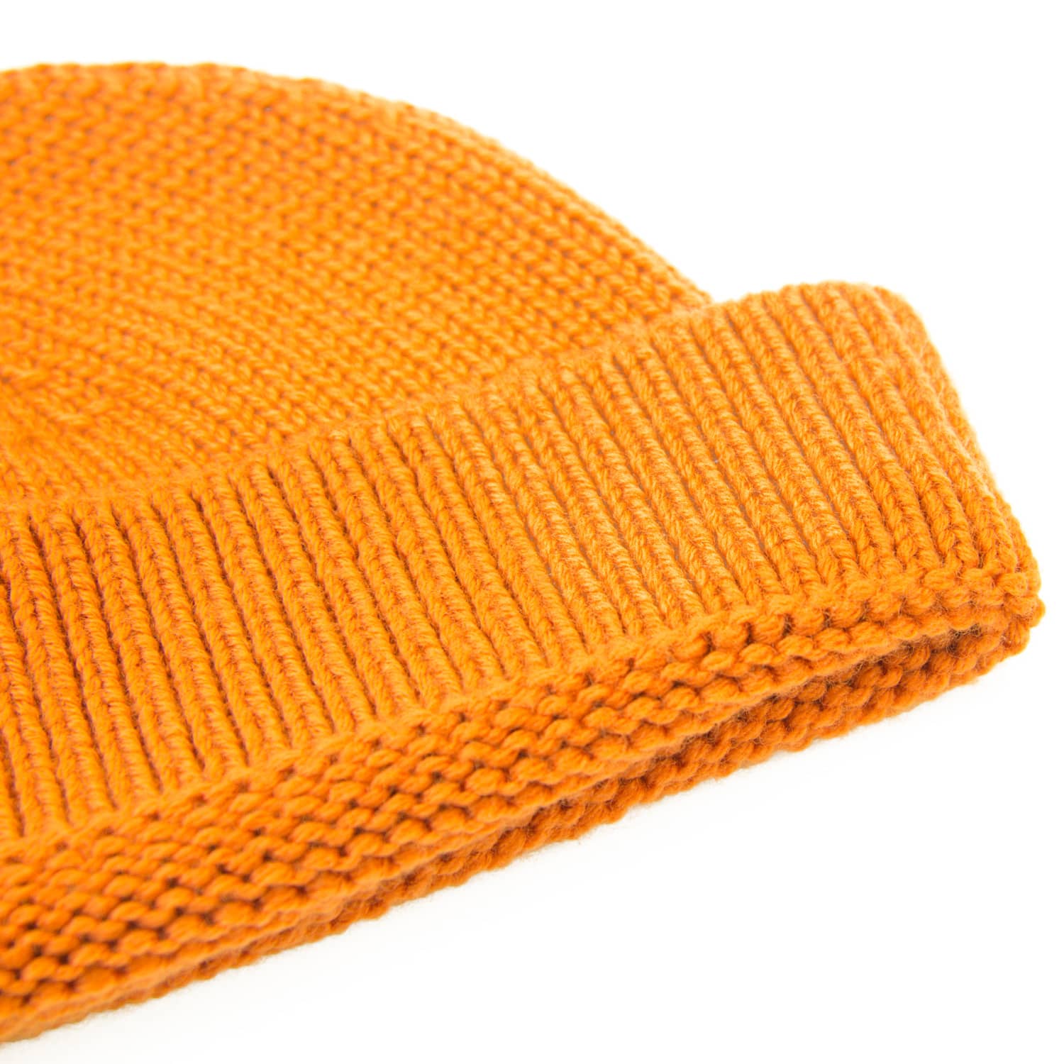 fisherman beanie orange