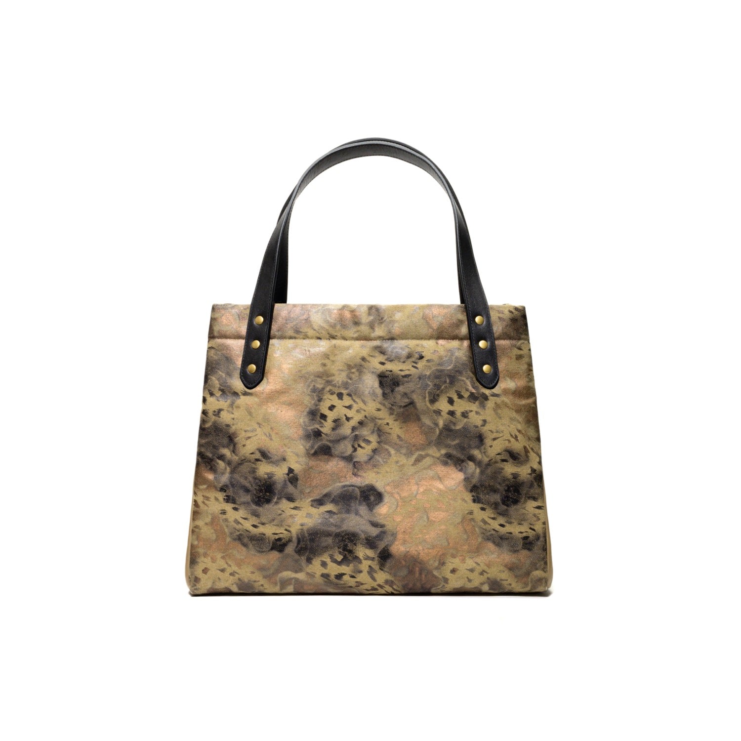 L2r The Label Women's Neutrals / Gold / Black Odette Tote Bag In Gold/black