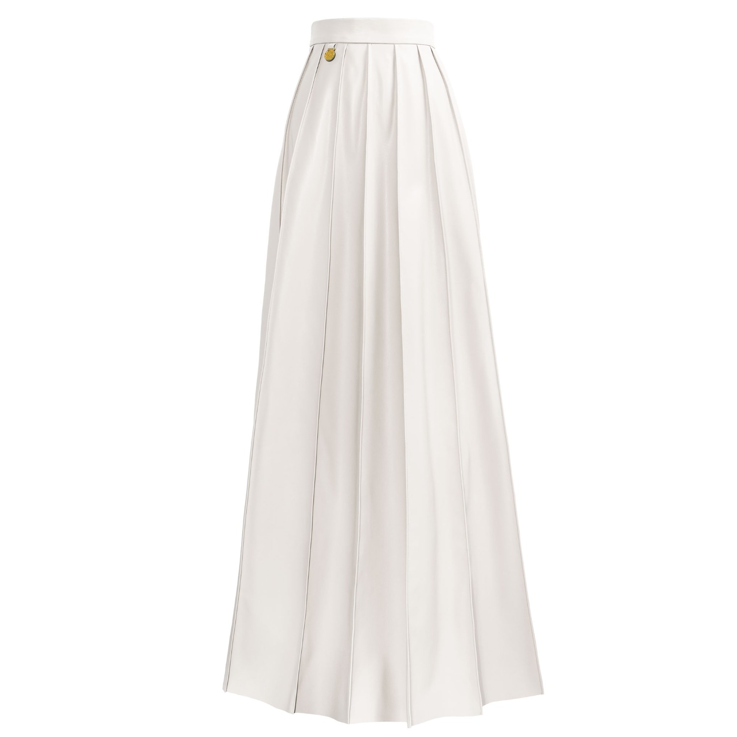 kishidamiki fur skirt white