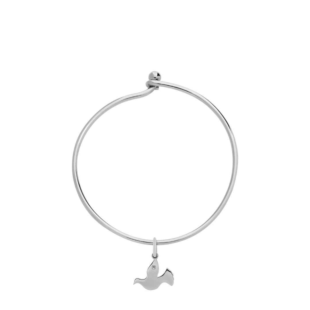 Women’s Recognised Sterling Silver Dove Popon Pendant & Bangle