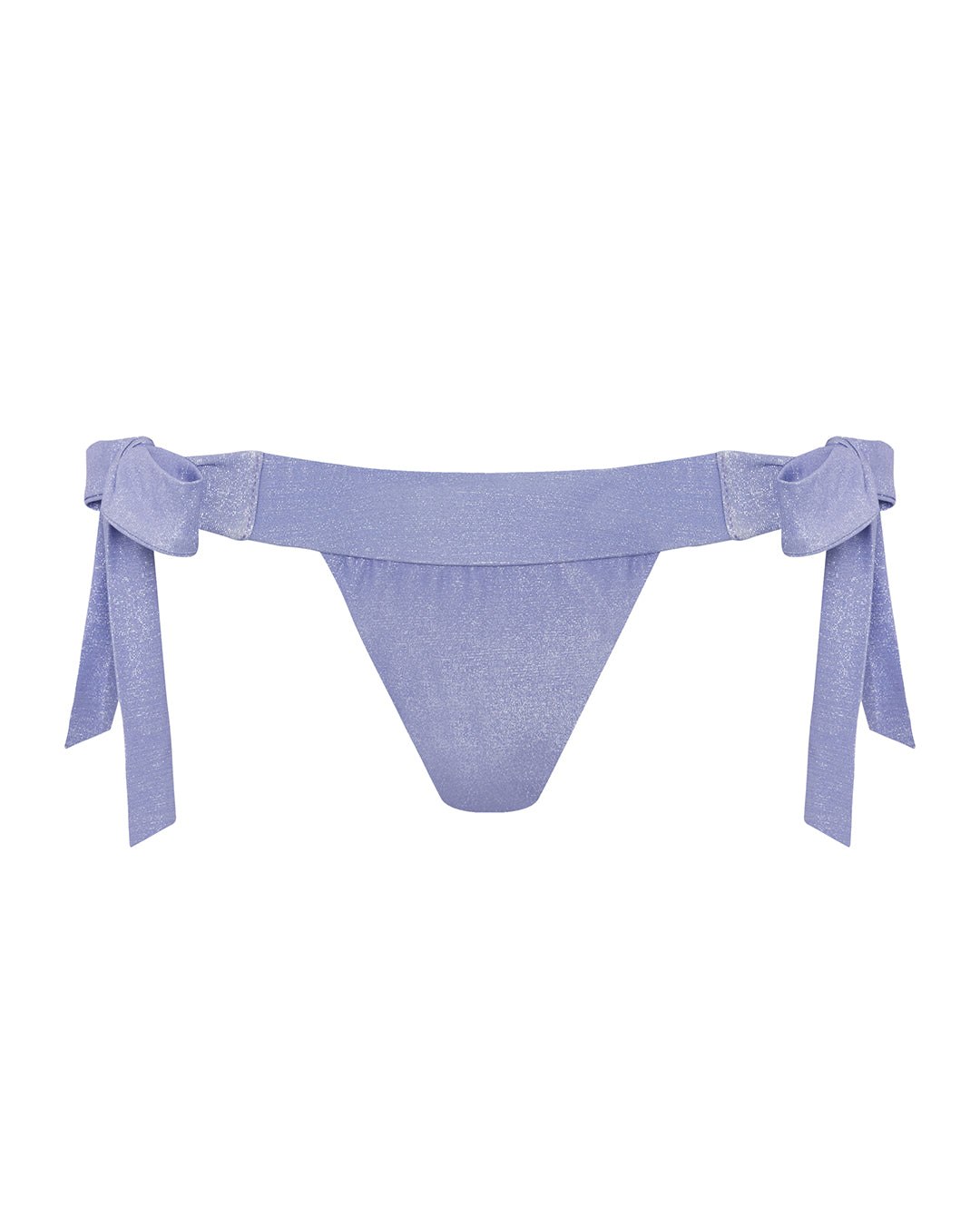 Leyla Maya Women's Purple Natasha Thong Bikini Knickers - Lilac In Blue