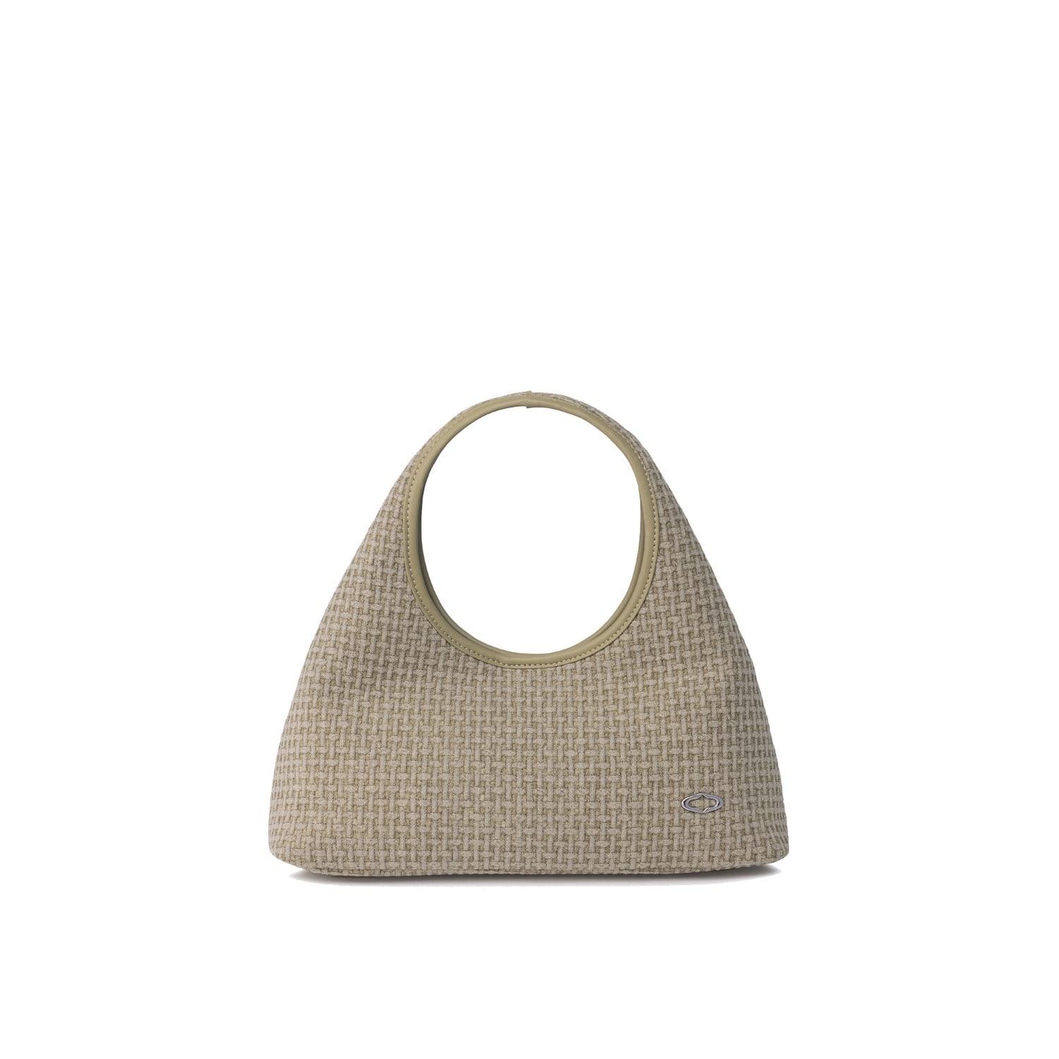 Oryany Green Waffle Canvas Women's Tote Bag - Olive In Green