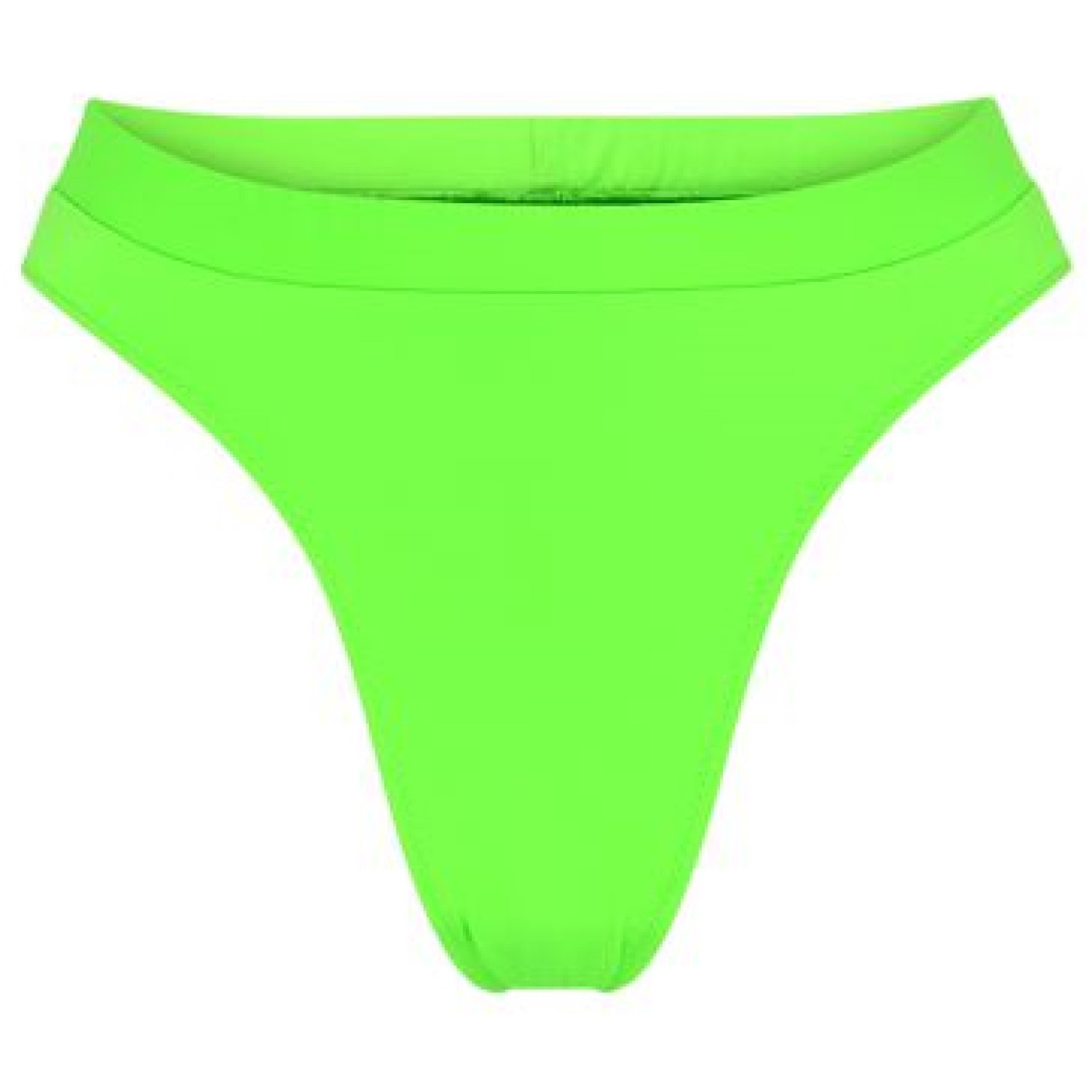 Women’s Neon Green Bali Bottom Small Noire Swimwear