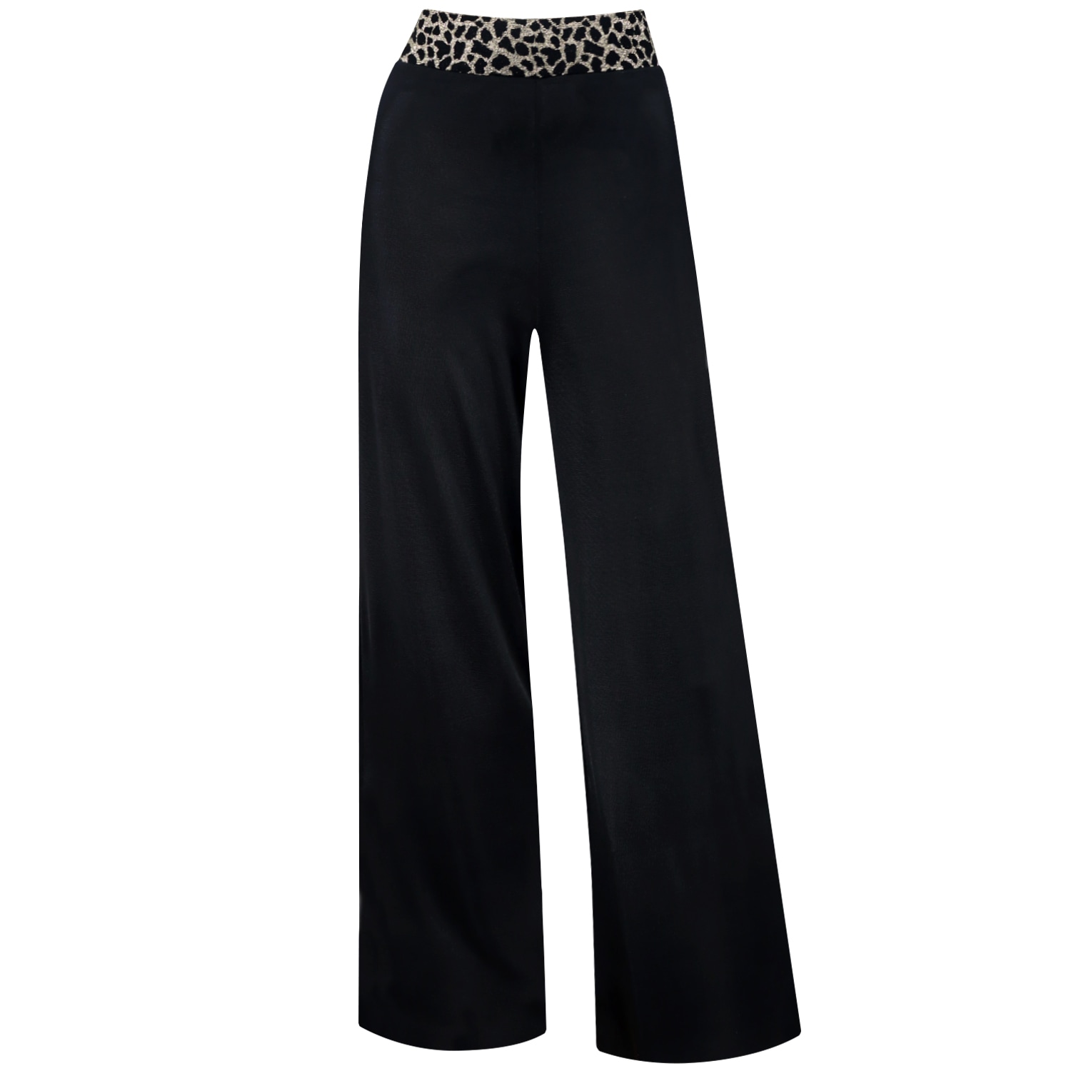 Me&thee Women's Make A Bee Line Black Rib Trousers In Black
