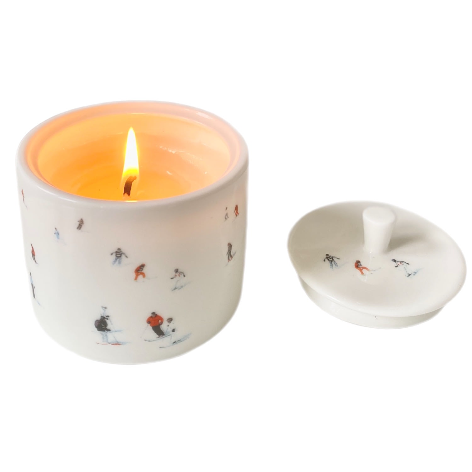 Skiers China Scented Candle Dede Johnston