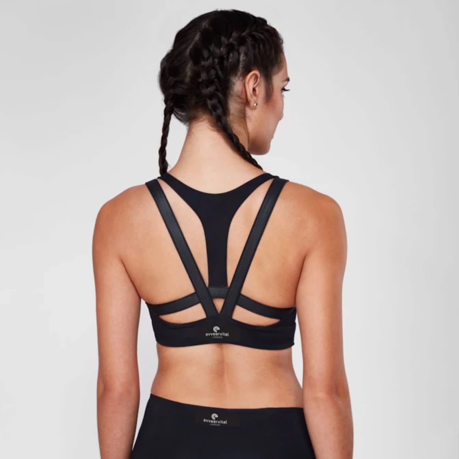 double sports bra