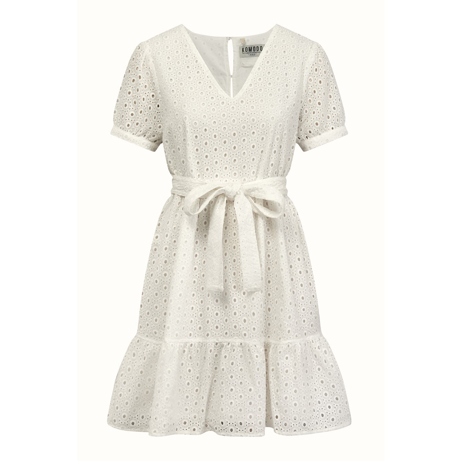 Komodo Women's Sky Organic Cotton Dress - White
