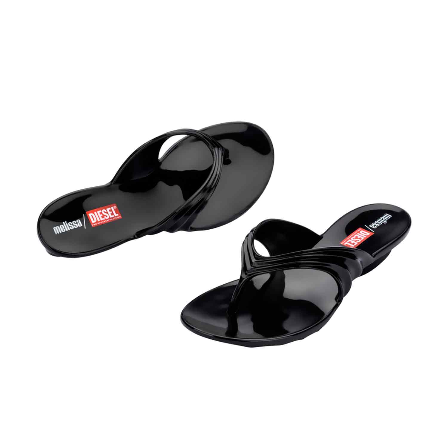 DIESEL Melissa Quantum Thong【新品】 Quantum Thong X Diesel - Black | MELISSA | Wolf & Badger
