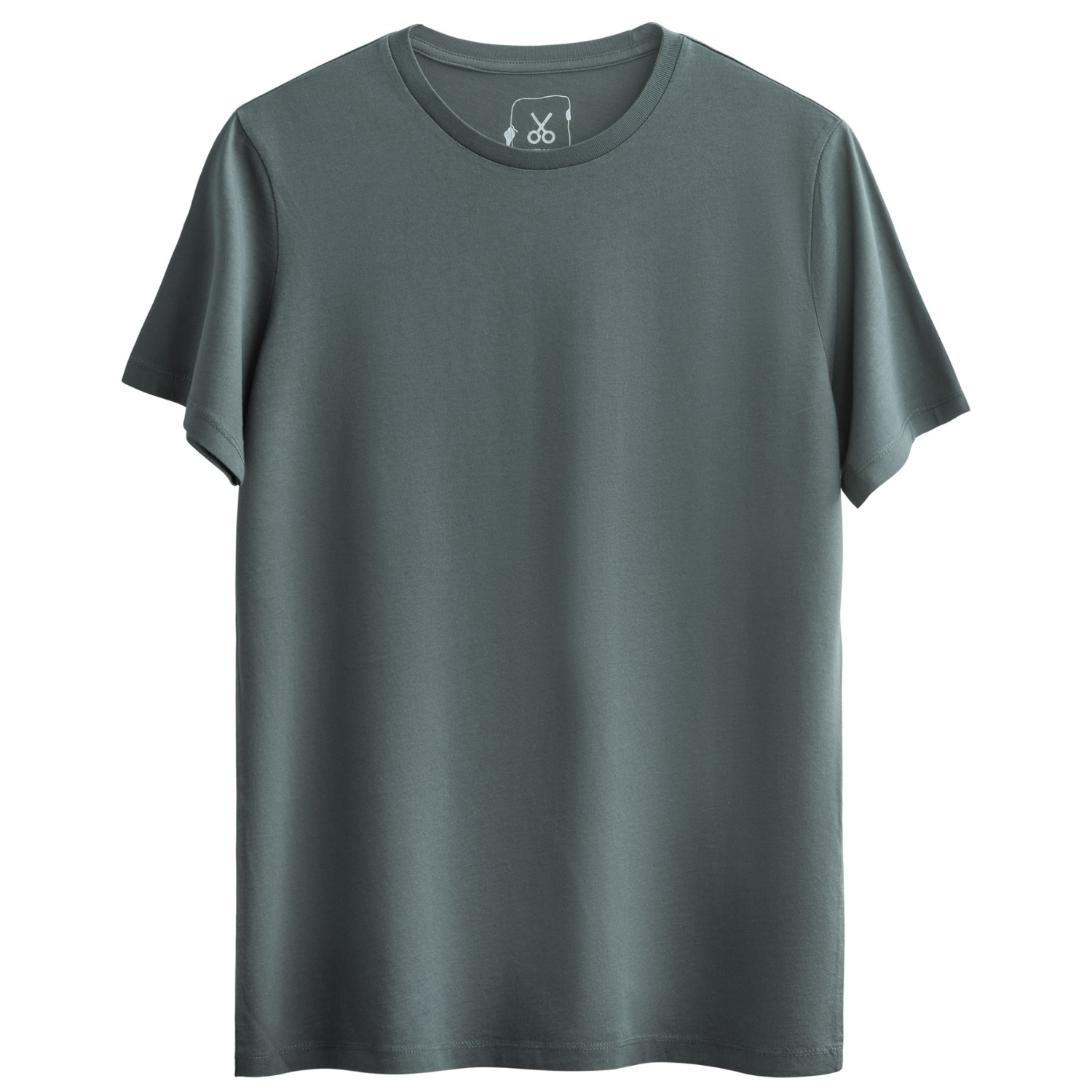 Unisex Regular Fit Basic T-Shirt - Storm | KAFT | Wolf & Badger