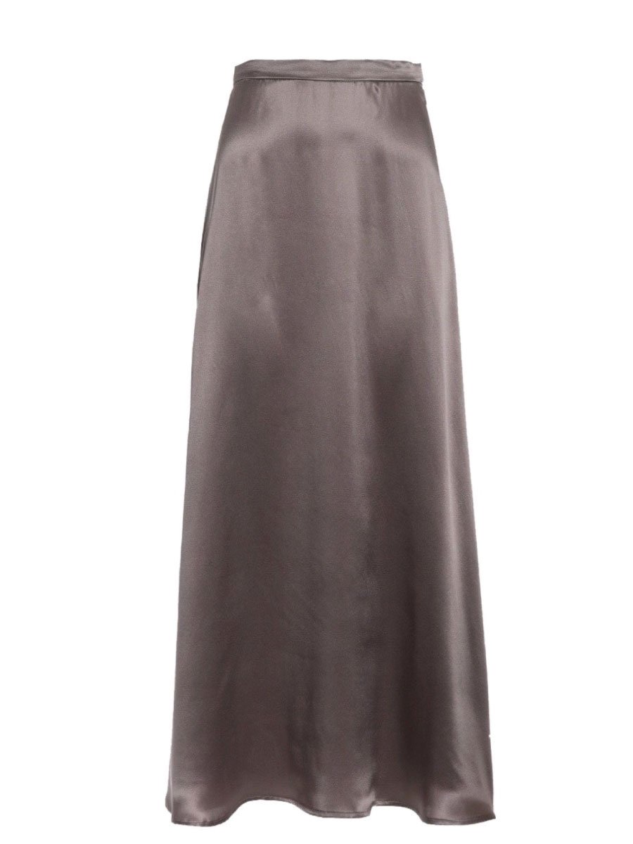 Women’s Brown Clea Skirt Cappuccino Medium Helene Galwas