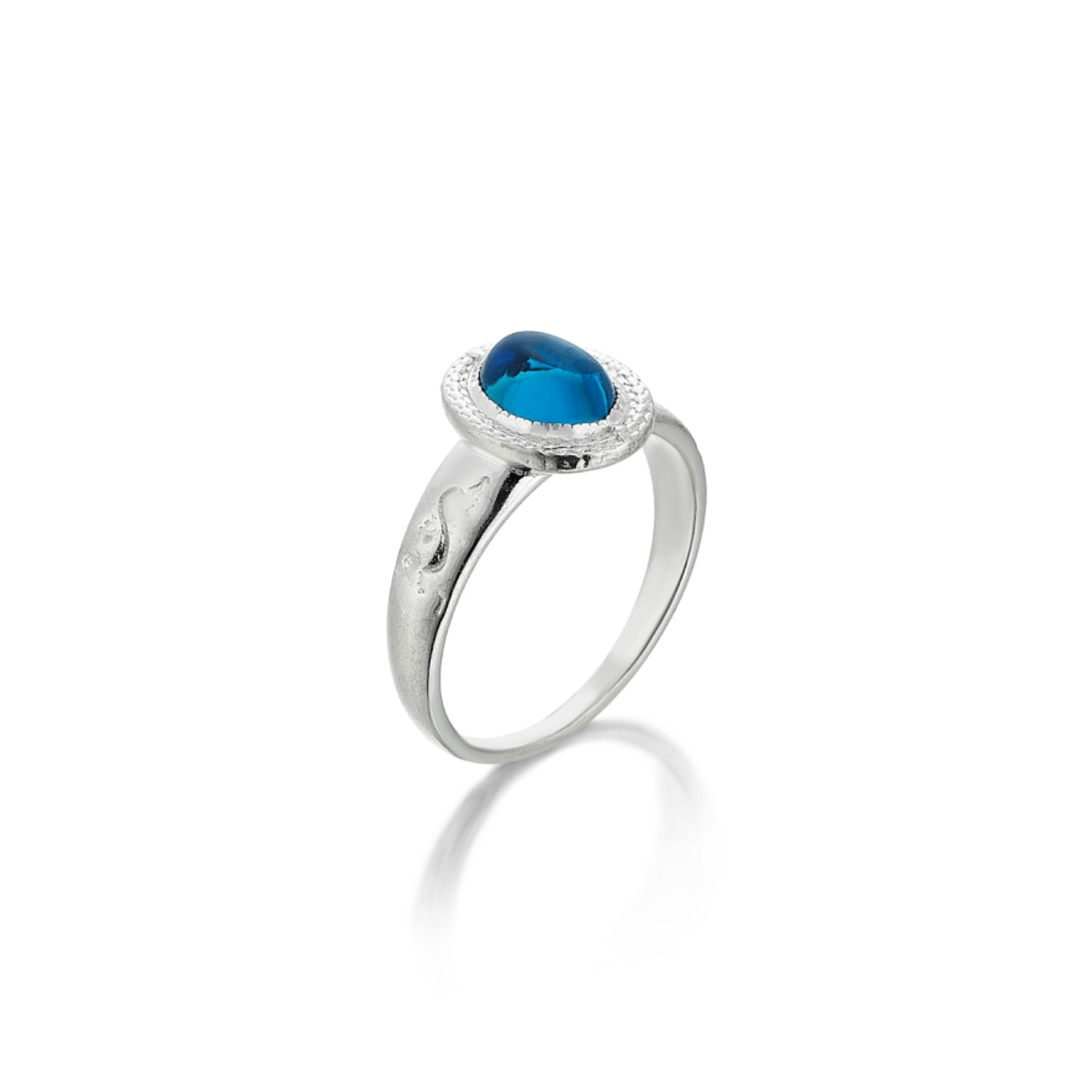 Tiron Women's Koi Silva Silver Ring